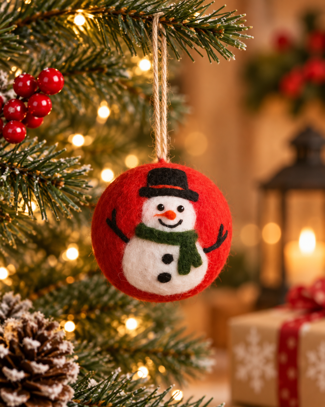 Christmas Curated Wool Roving Pack