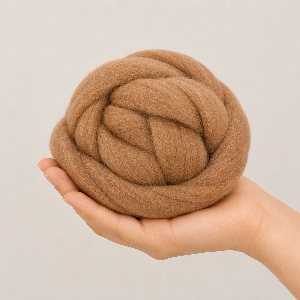 Needle felting wool Sand EF002