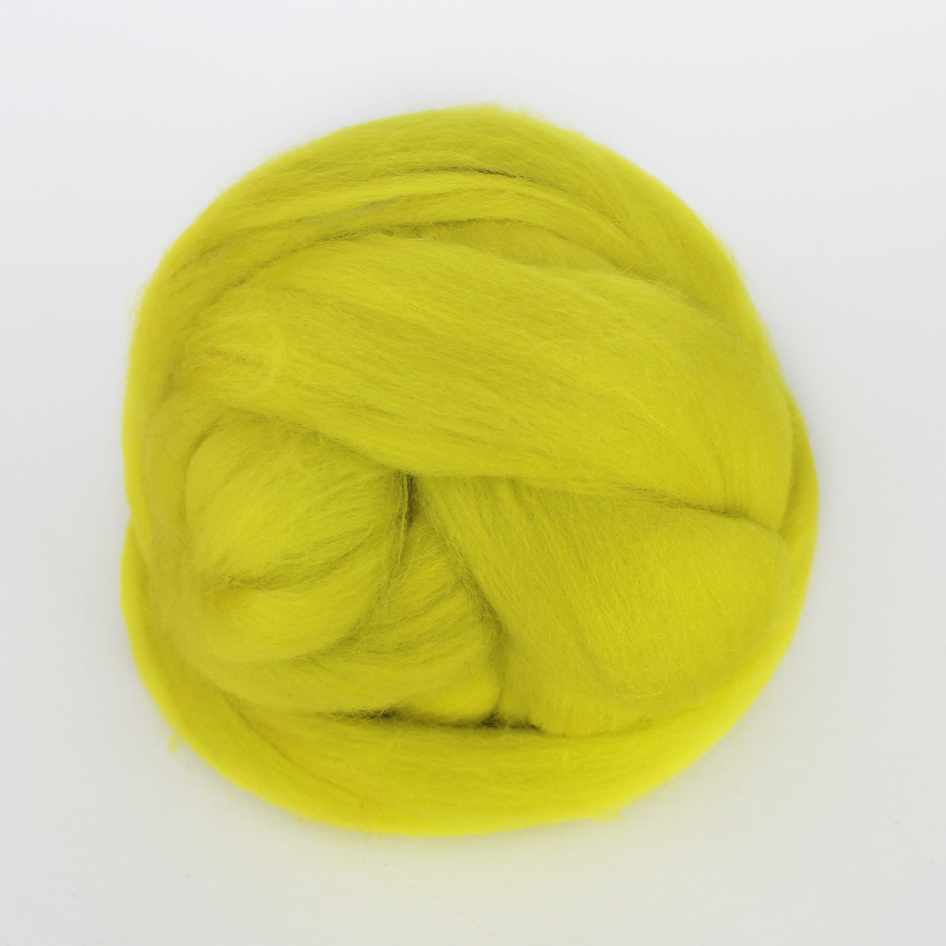 Merino wool roving Pear EF010