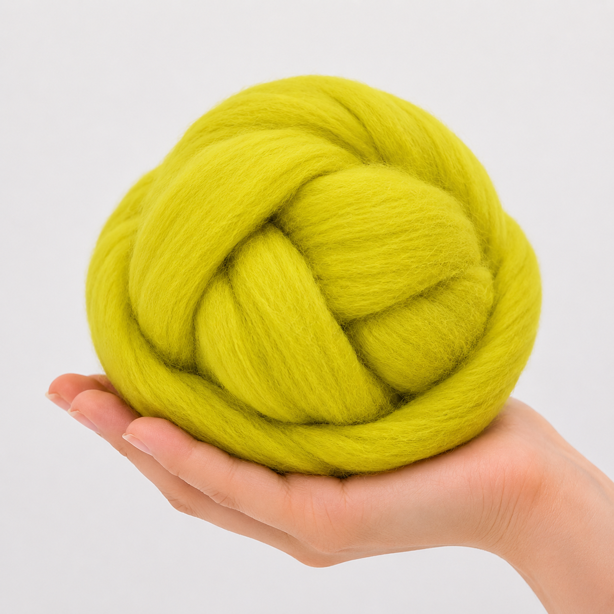 Felting Wool Pear EF010