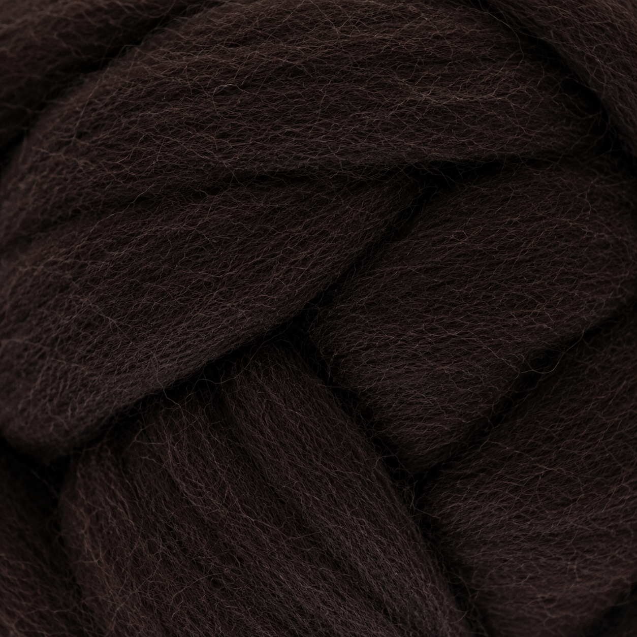 Merino wool top Walnut EF037