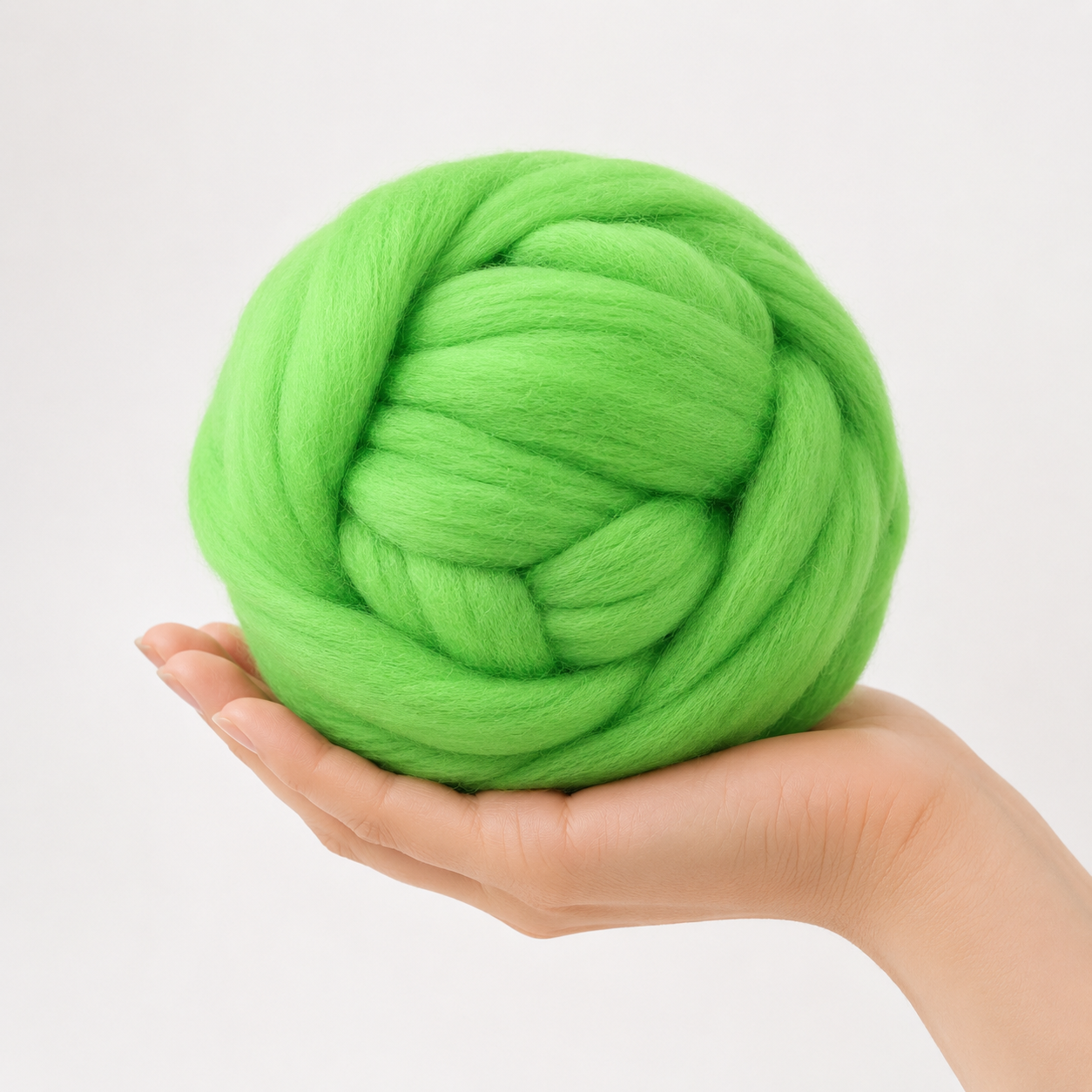 Needle Felting Wool Corrosive Green EF043