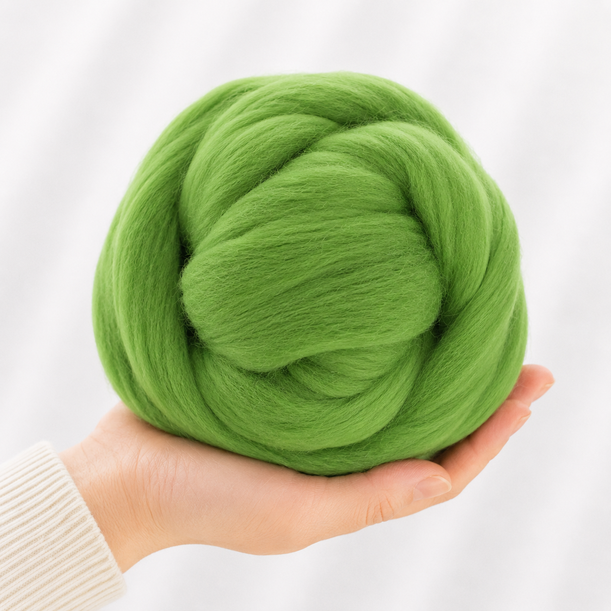 Needle Felting Wool Green Symphoy EF098