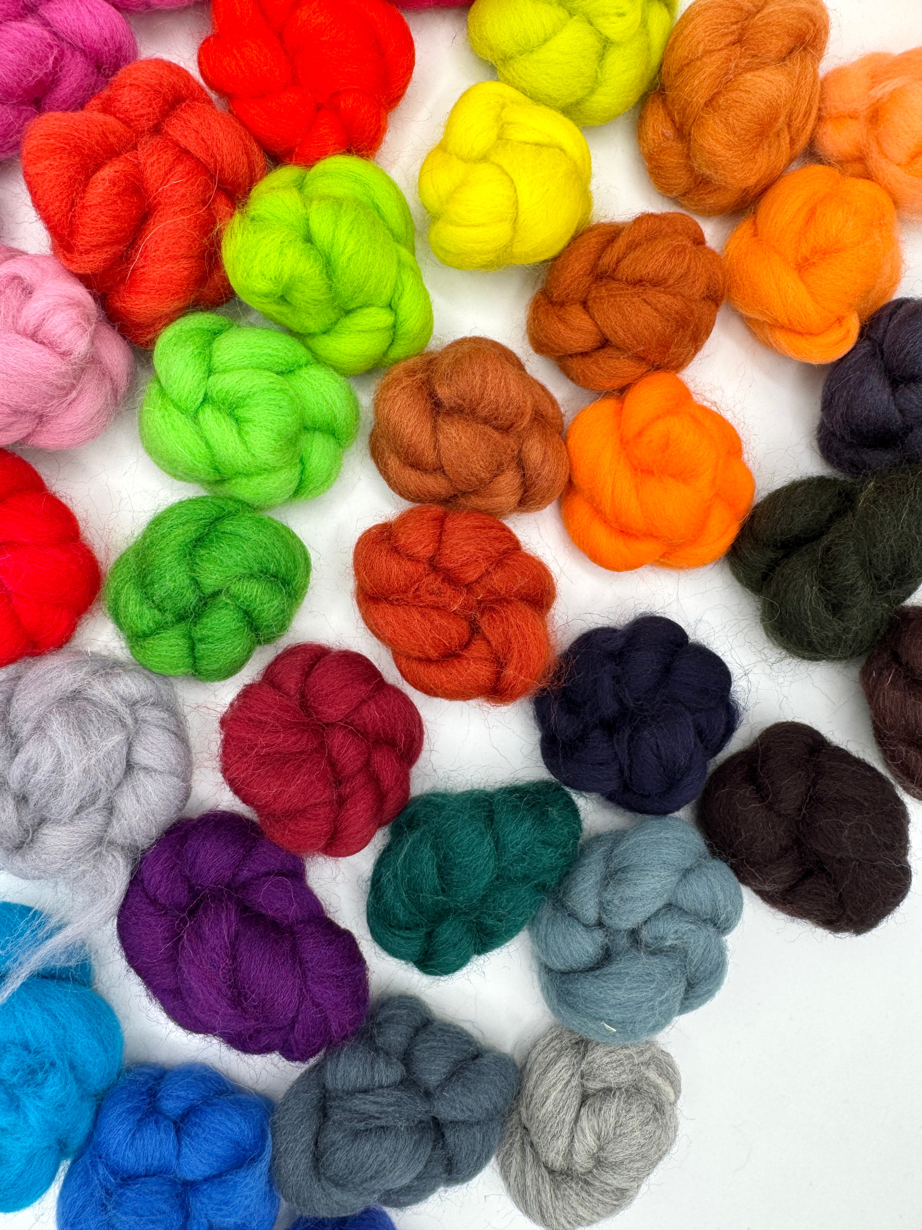 Needle felting wool Fiber Palette 100 EFKIT100