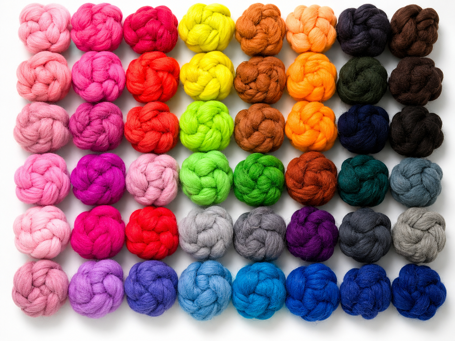 Merino wool roving Fiber Palette 100 EFKIT100