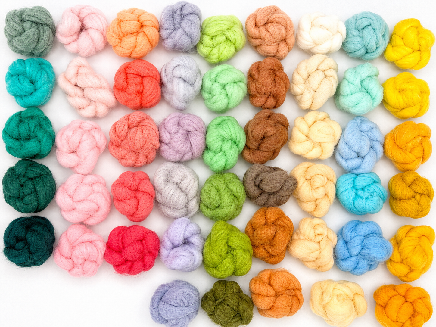 Merino wool top Fiber Palette 100 EFKIT100