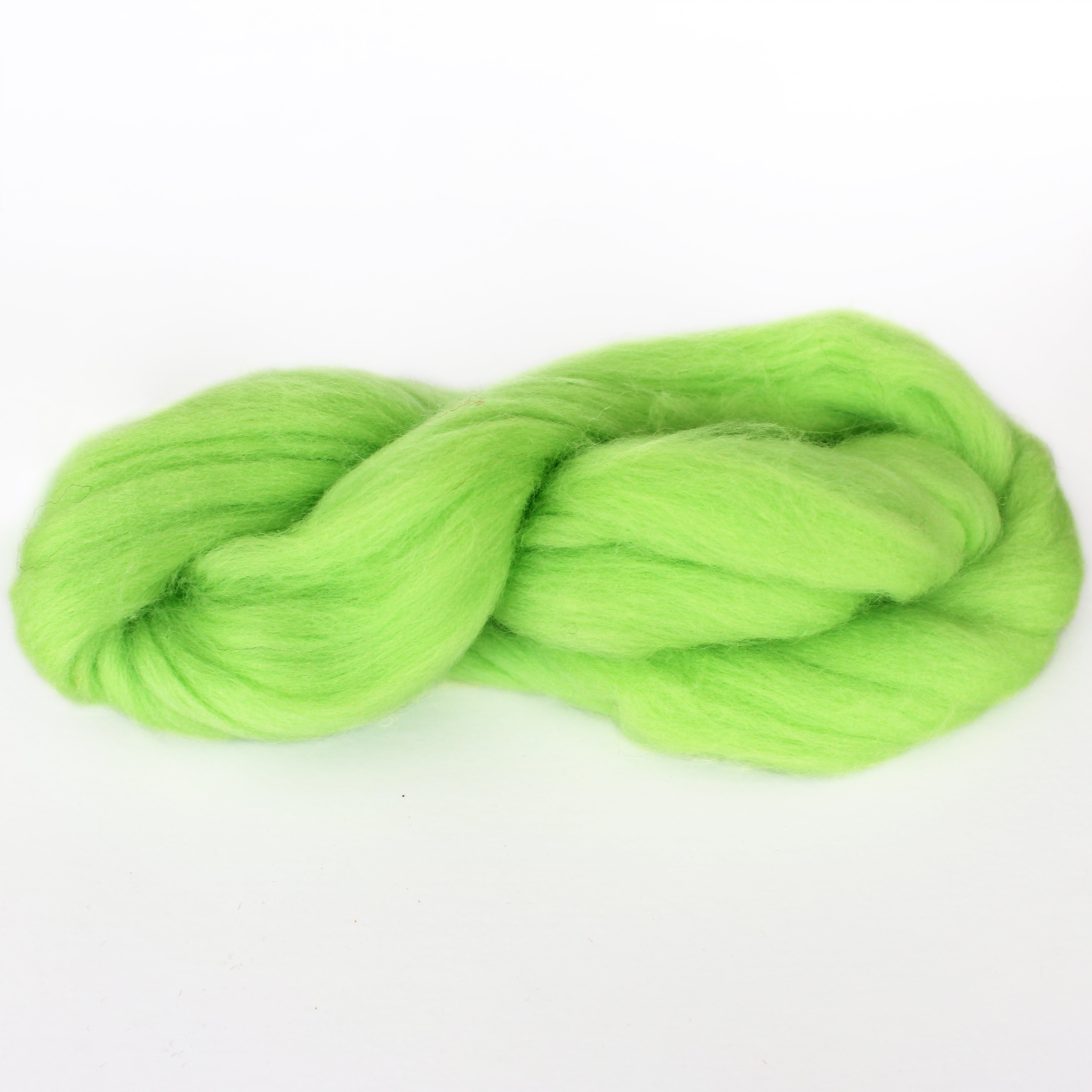 MERINO WOOL ROVING PISTACHIO