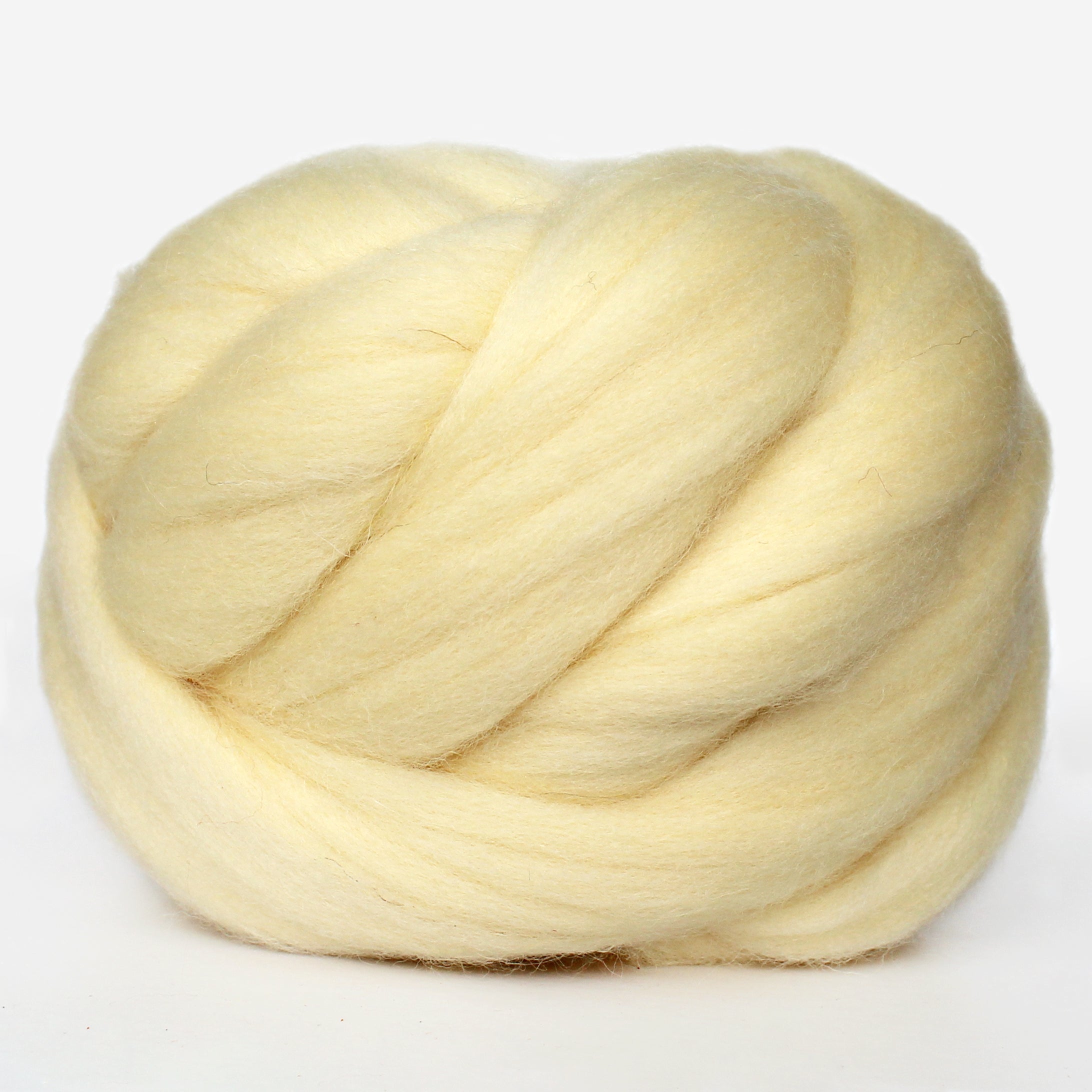 MERINO WOOL ROVING BEIGE