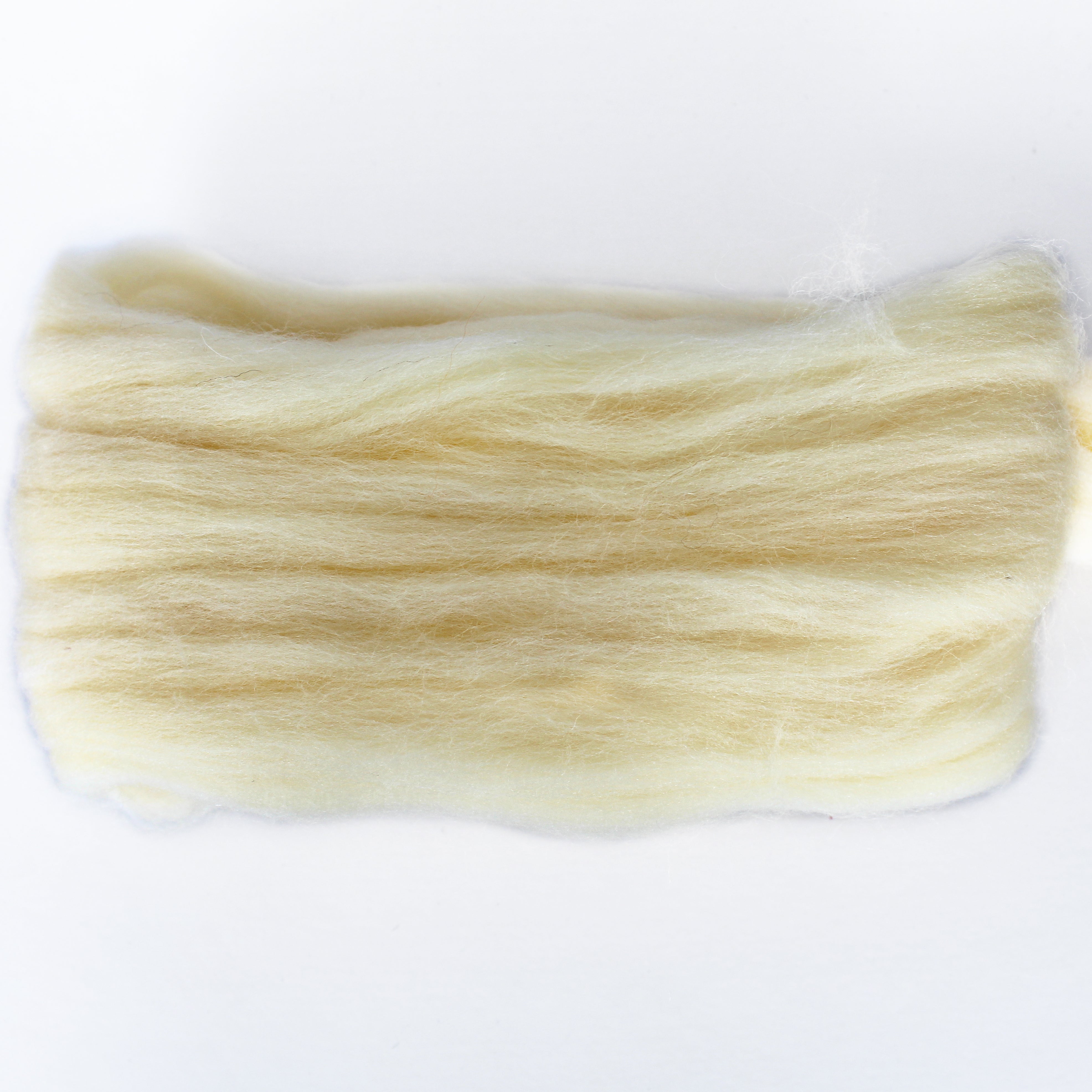 MERINO WOOL ROVING BEIGE