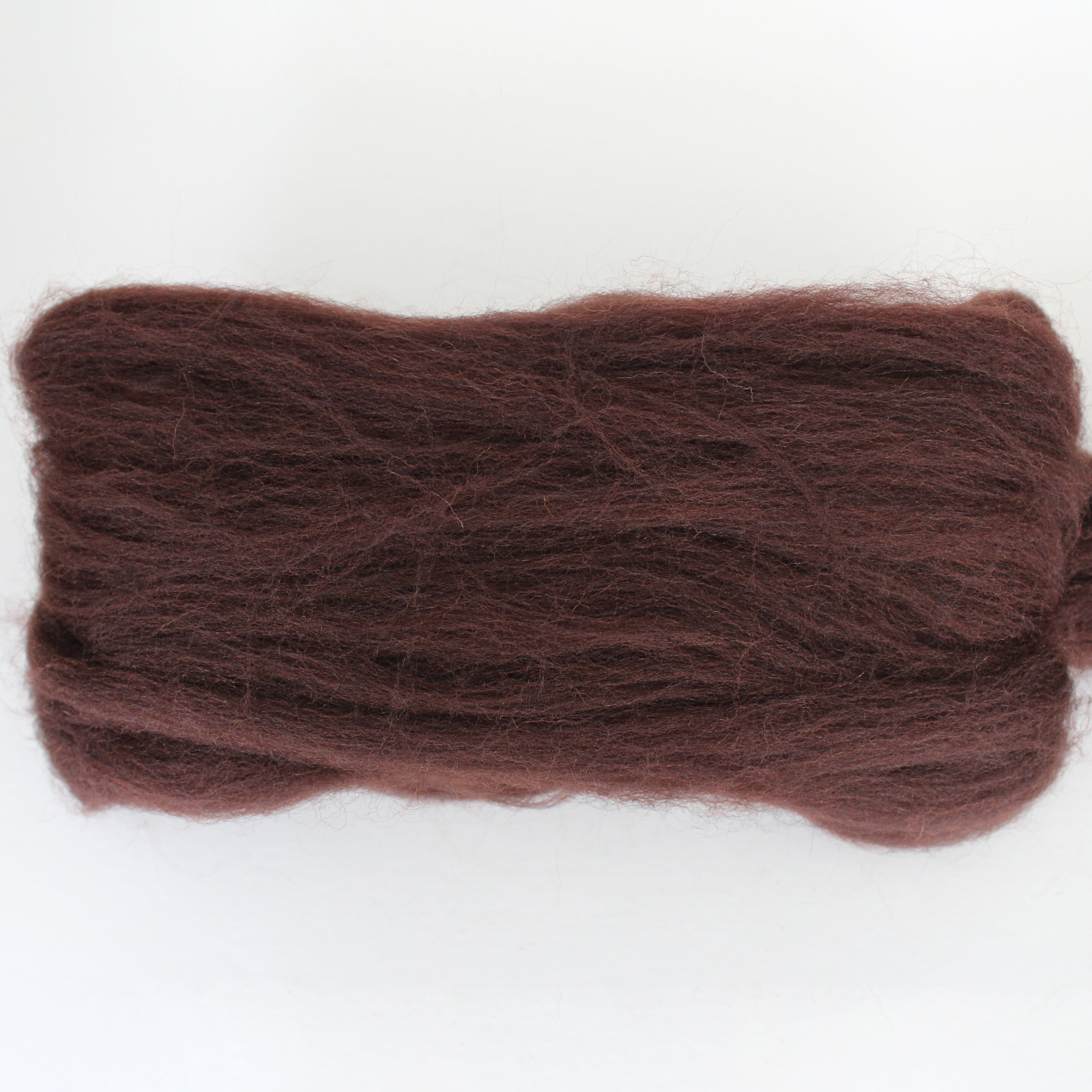 MERINO WOOL ROVING COFFEE