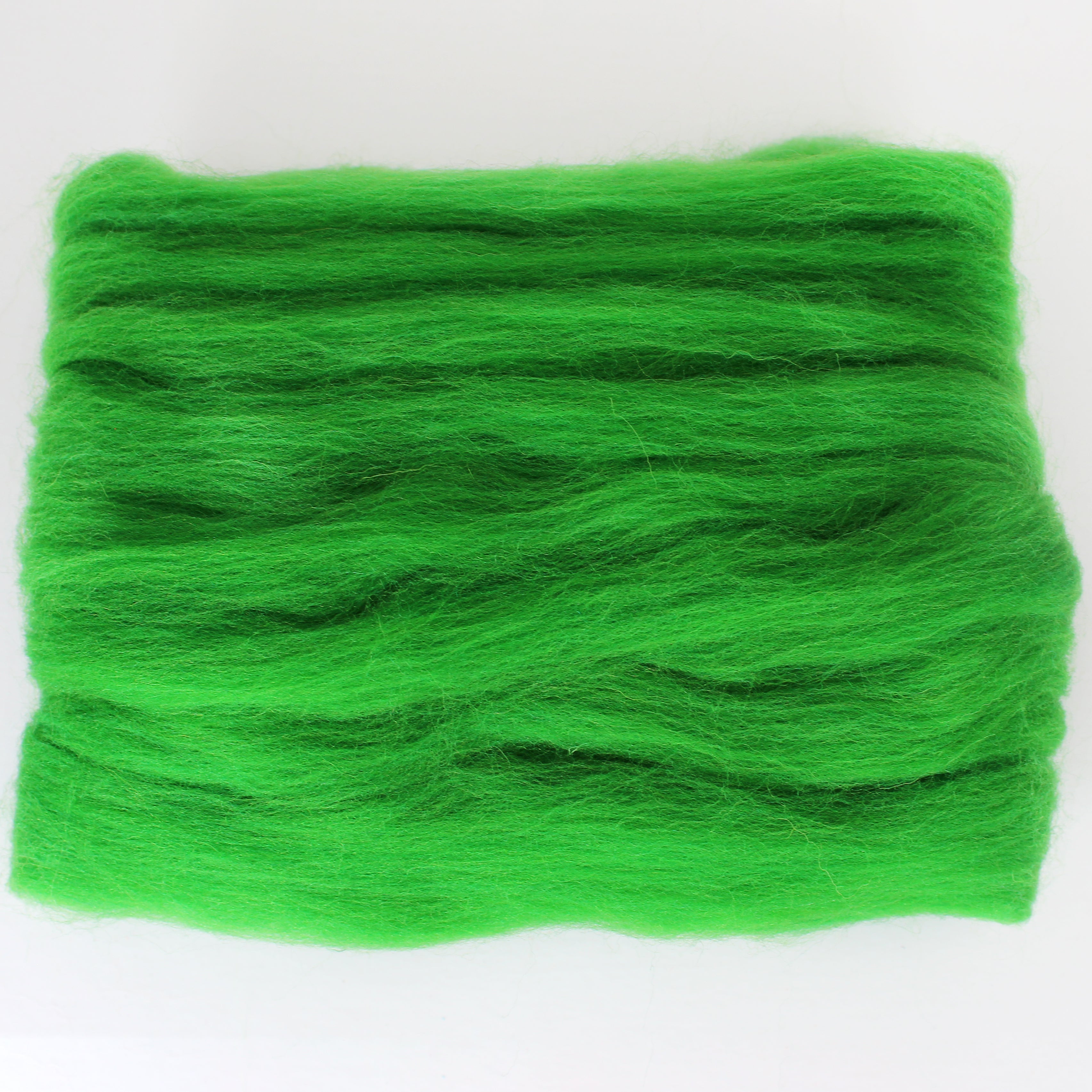 MERINO WOOL ROVING ALWAYS GREEN GRASS