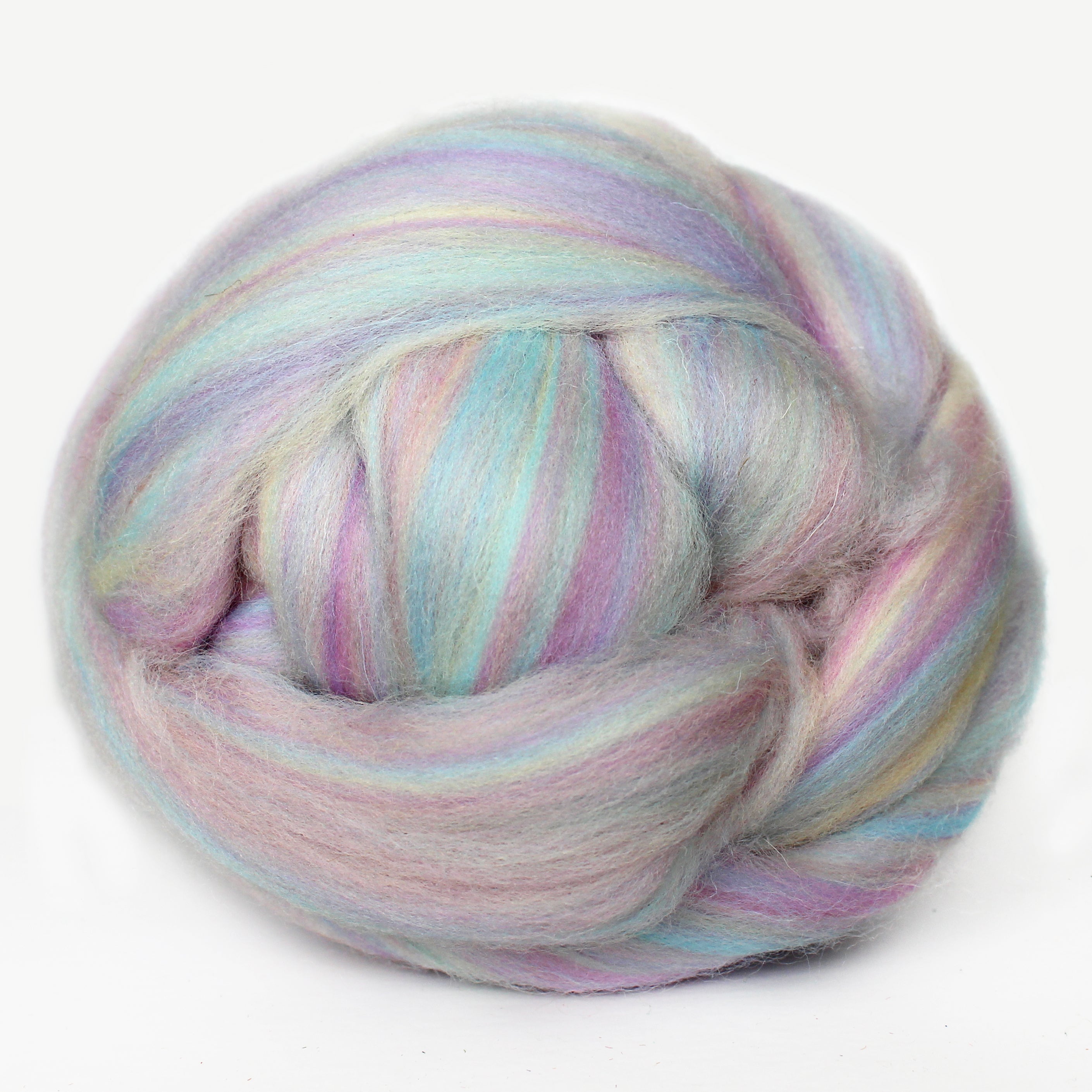 MERINO WOOL ROVING IRIDESCENT