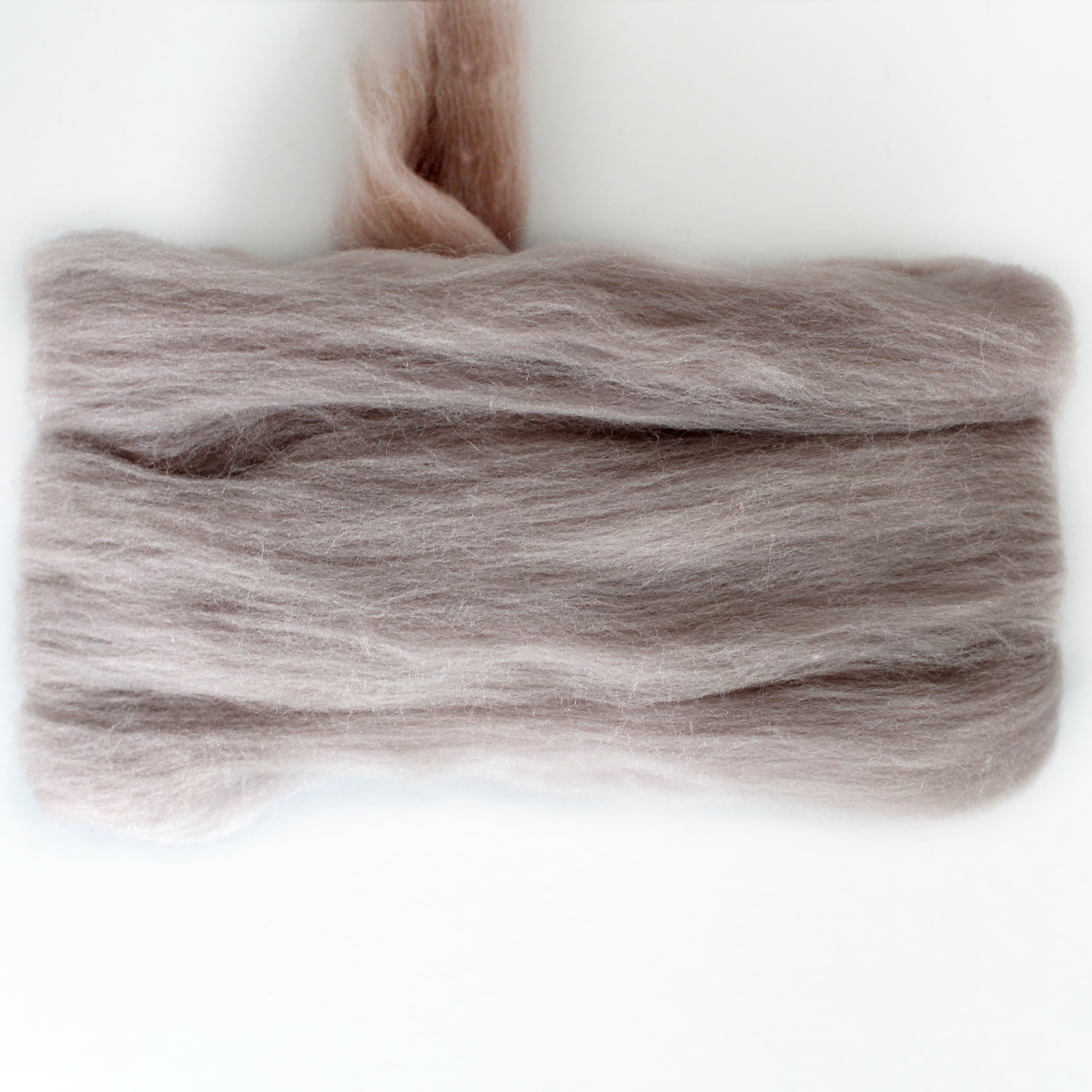 MERINO WOOL ROVING MINK