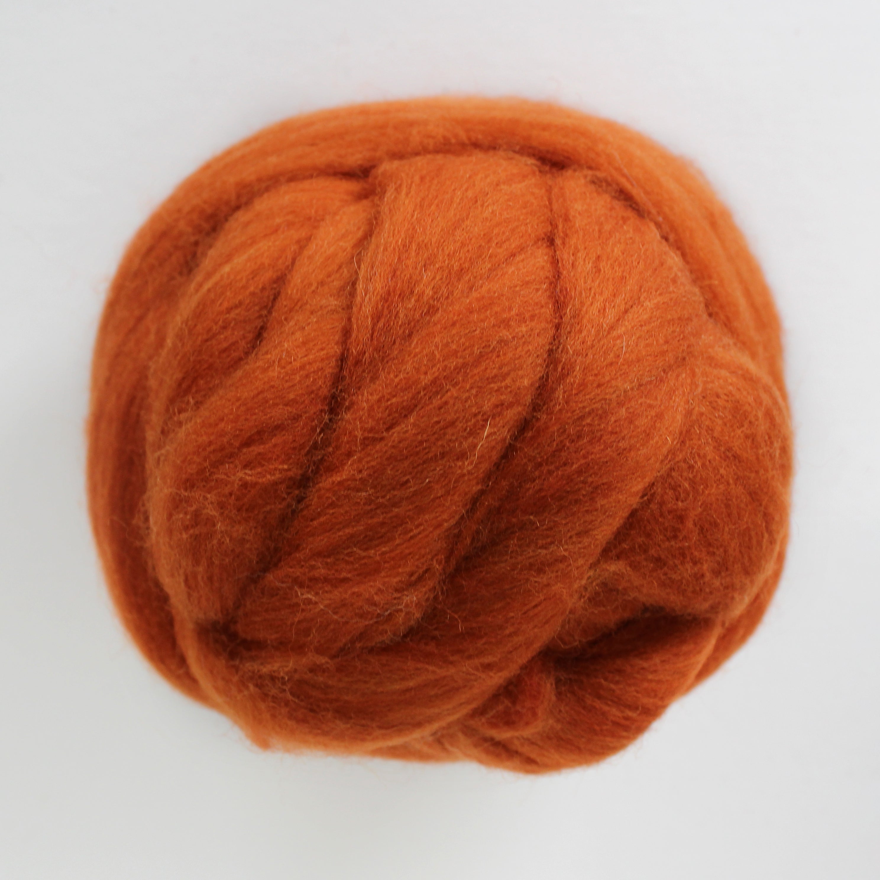 MERINO WOOL ROVING CINNAMON