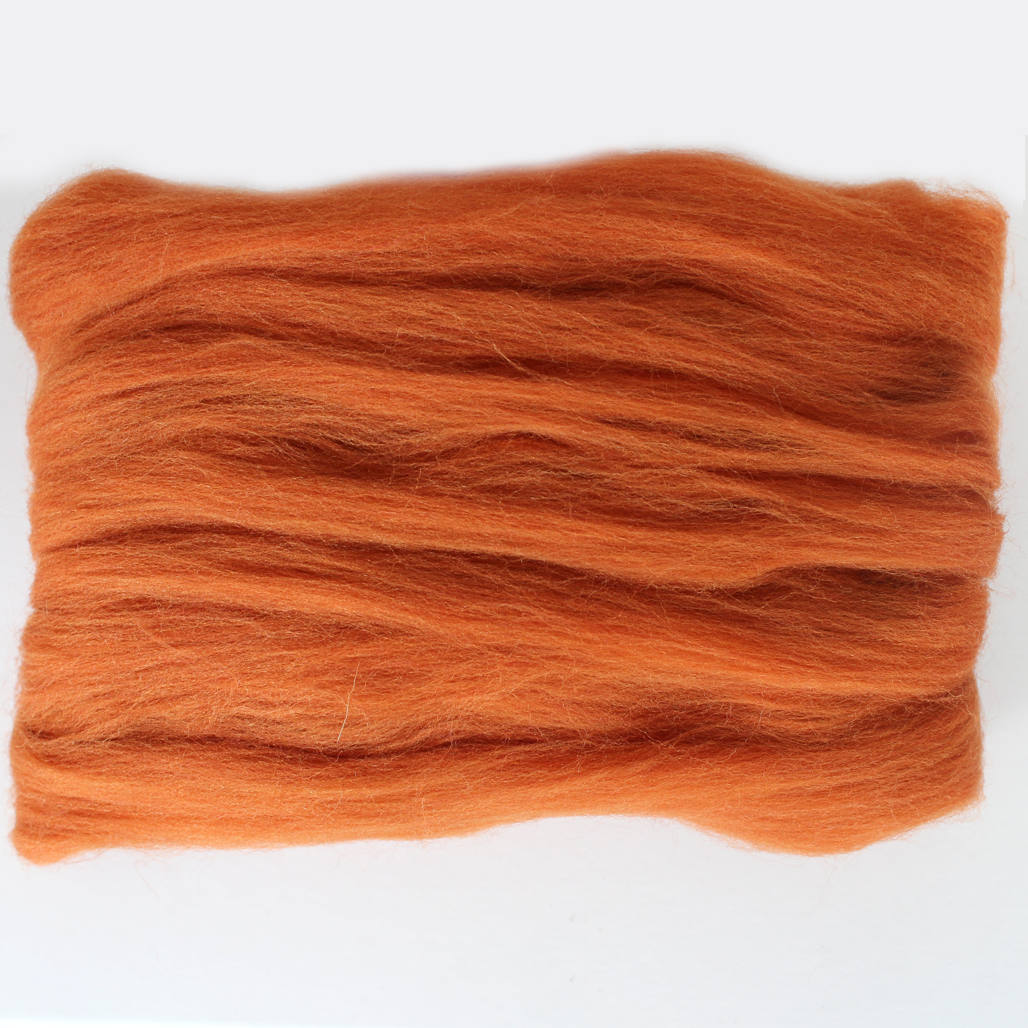 MERINO WOOL ROVING CINNAMON