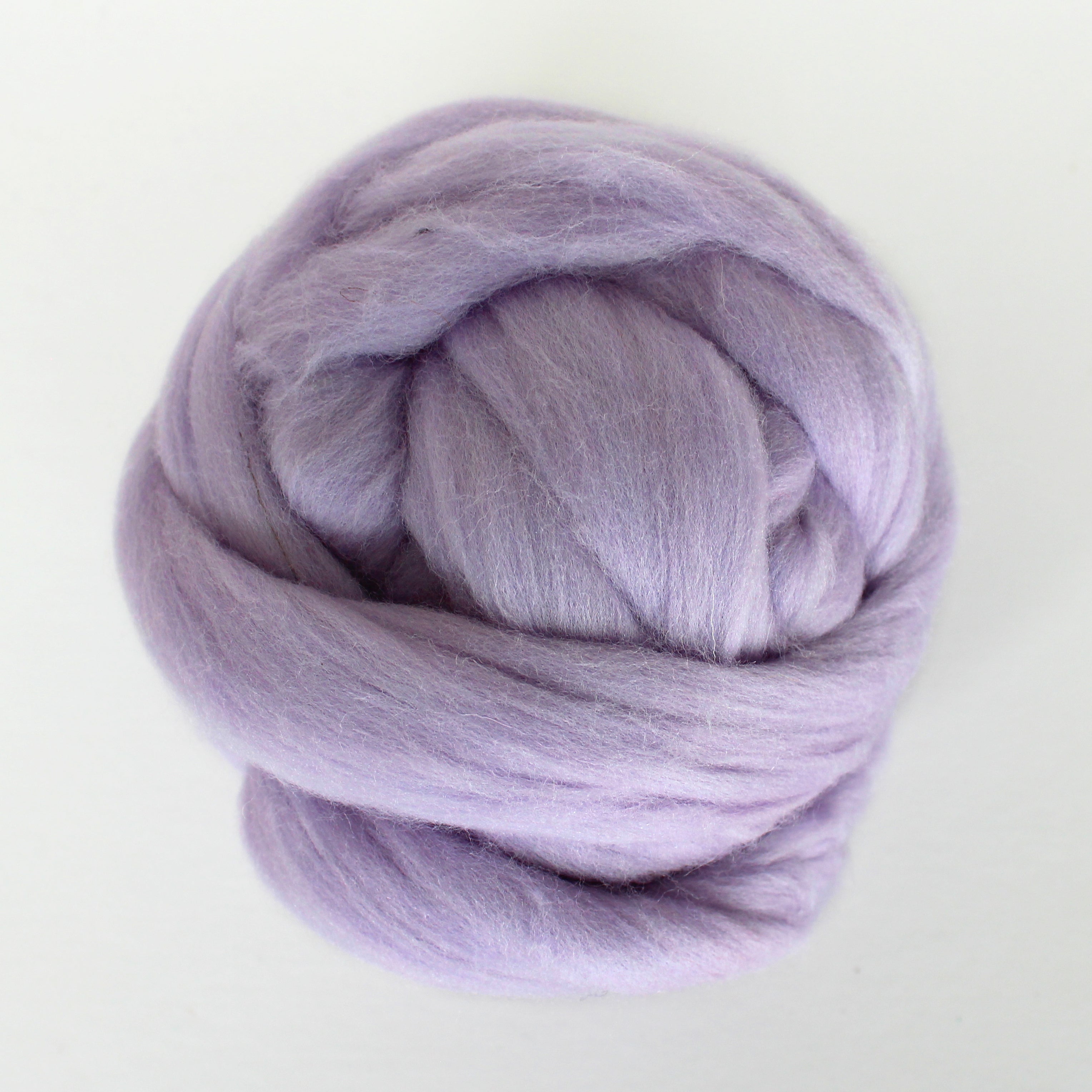 MERINO WOOL ROVING LAVENDER