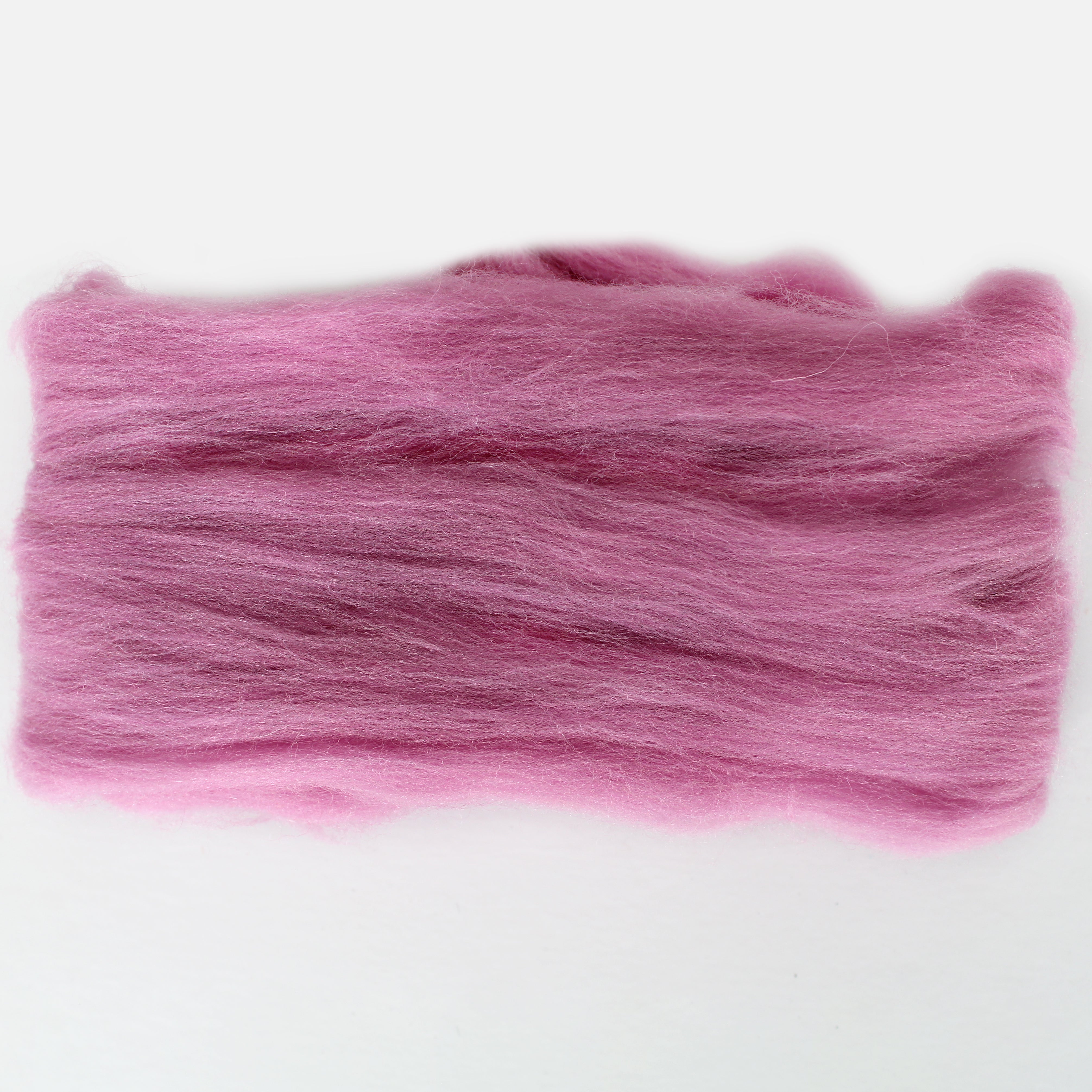 MERINO WOOL ROVING AMARANTH 2