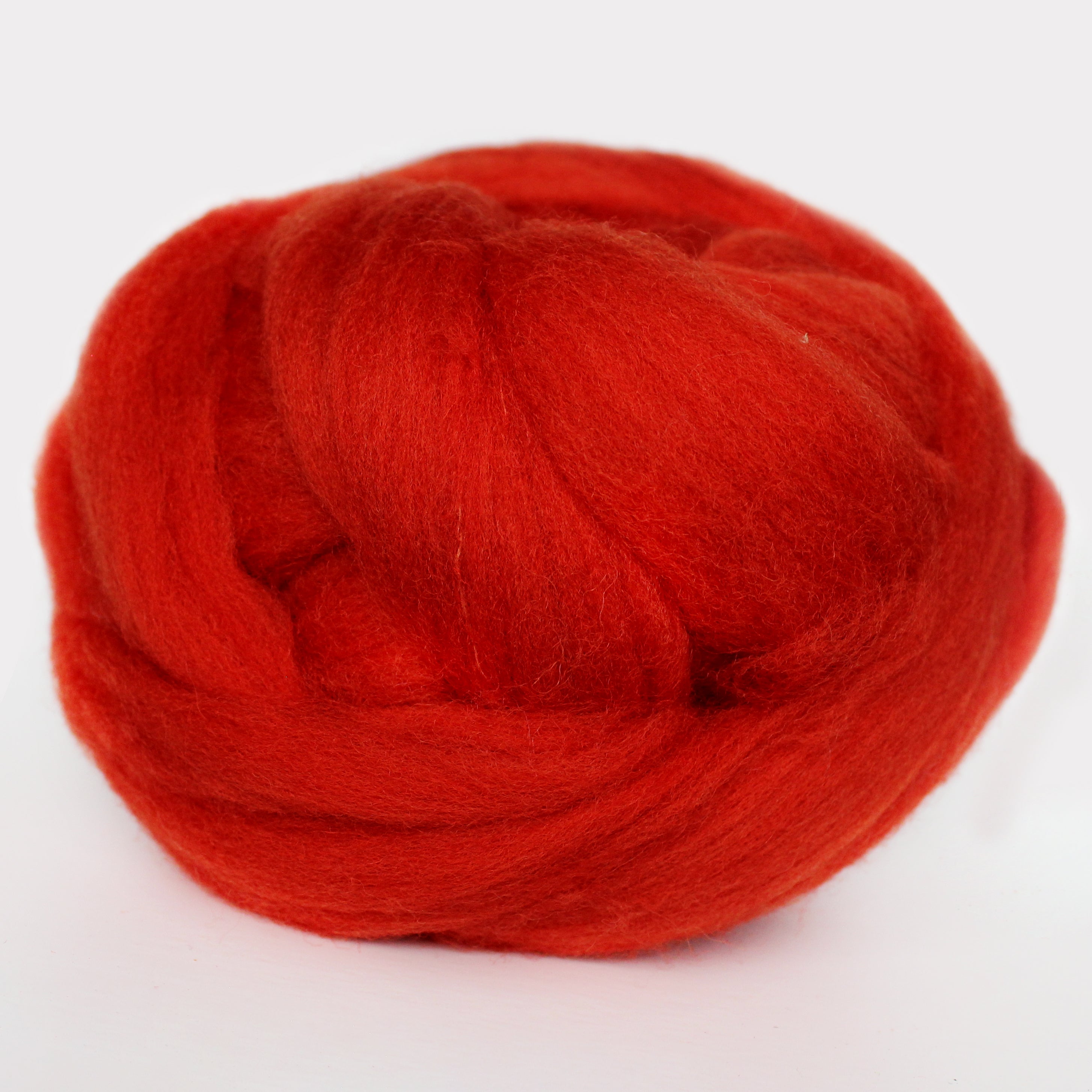 MERINO WOOL ROVING APPLE