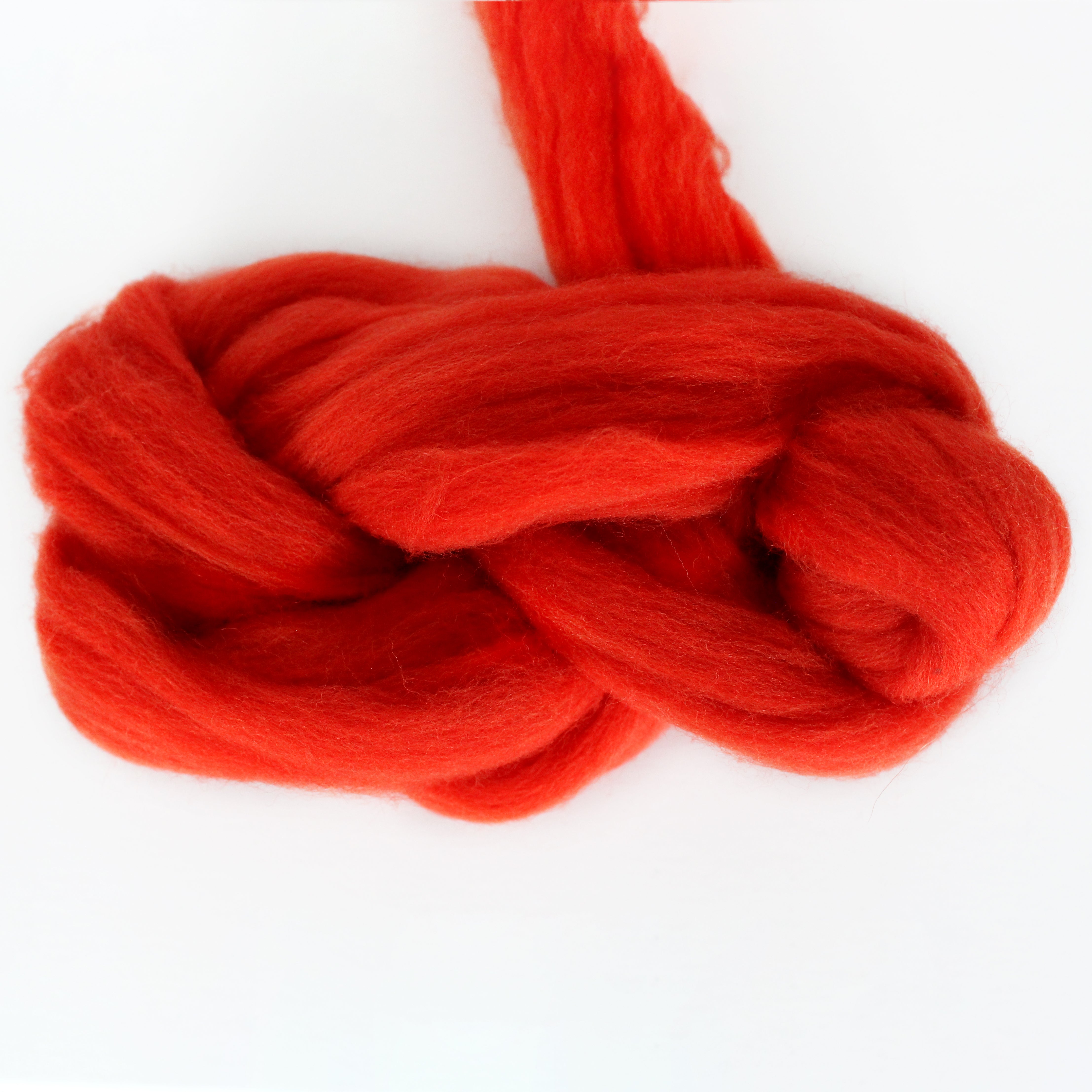 MERINO WOOL ROVING APPLE