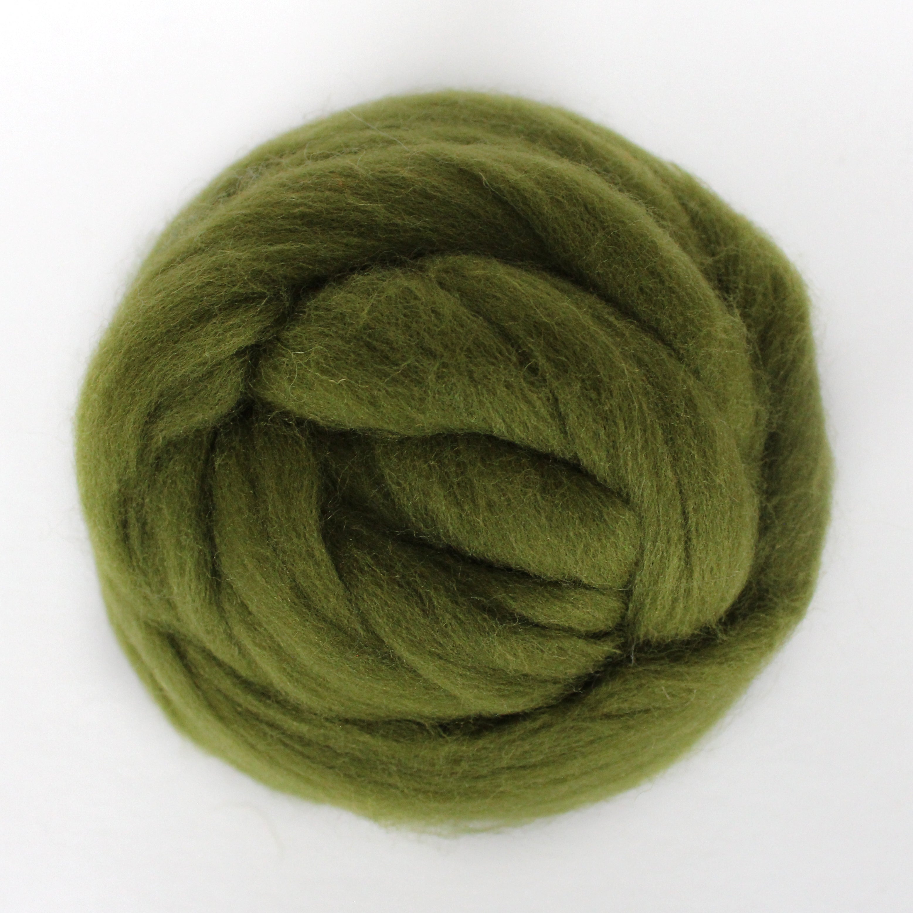 MERINO WOOL ROVING EAT YOUR GREENS