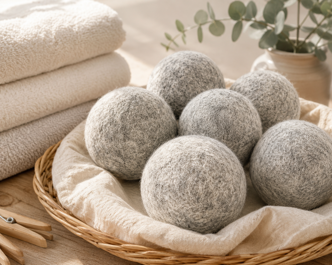 Wool dry balls Merino wool