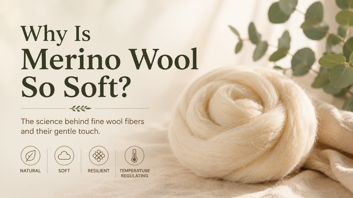 Why Is Merino Wool So Soft? The Science Behind Fine Wool Fibers