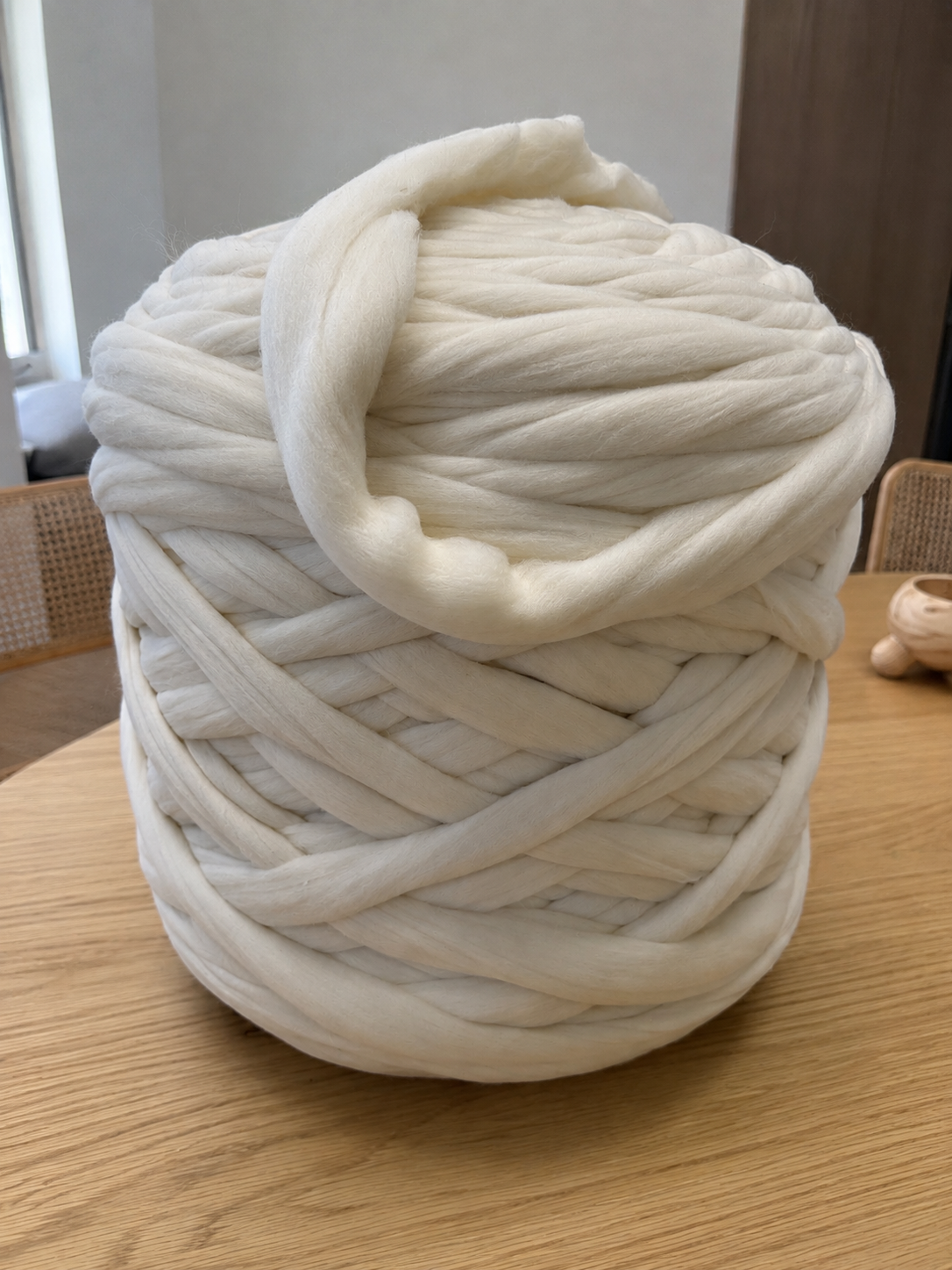 Natural White Merino Wool Roving | EF113 | 21-22 Micron | Felting Spinning Fiber