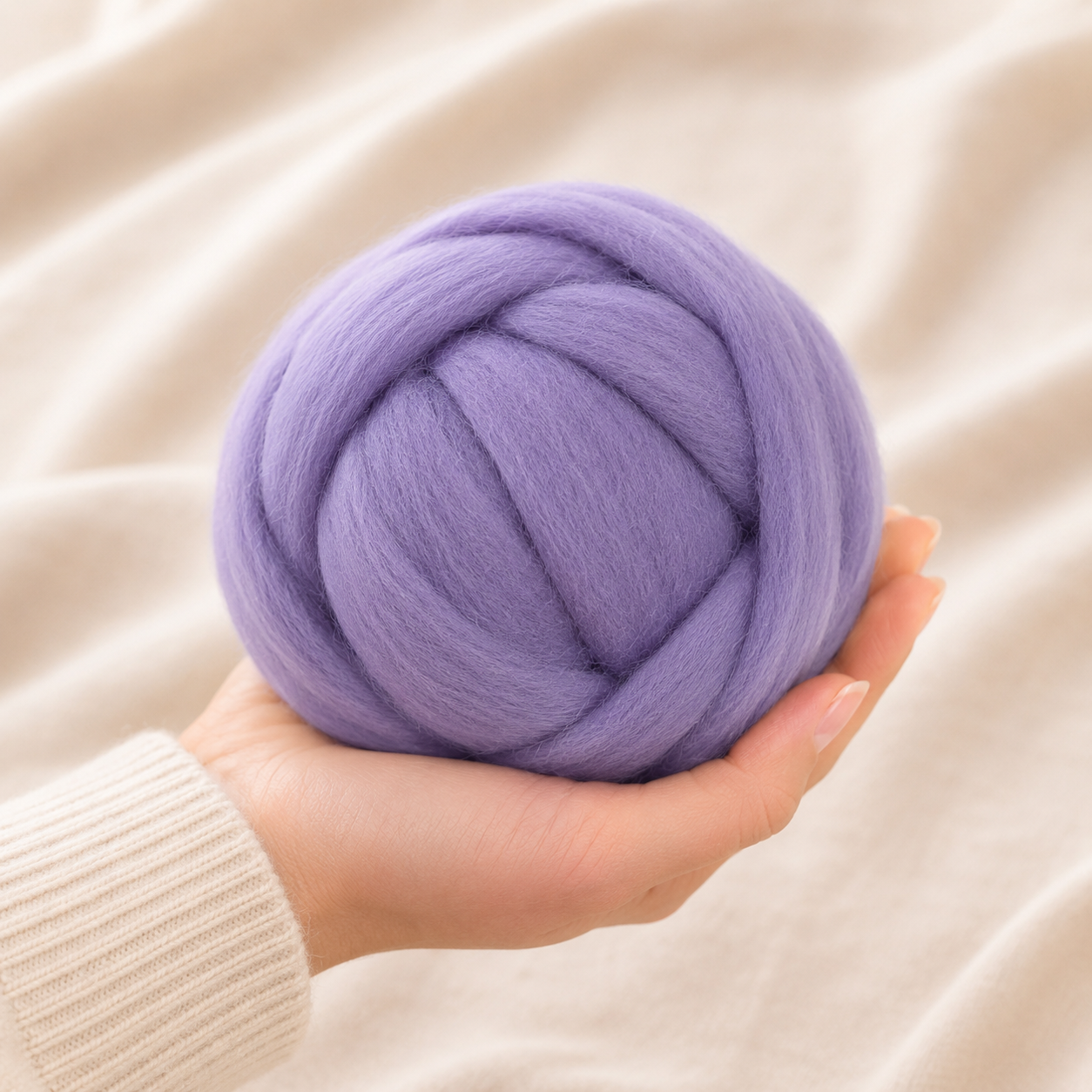 Merino Wool Roving | Periwinkle | EF077