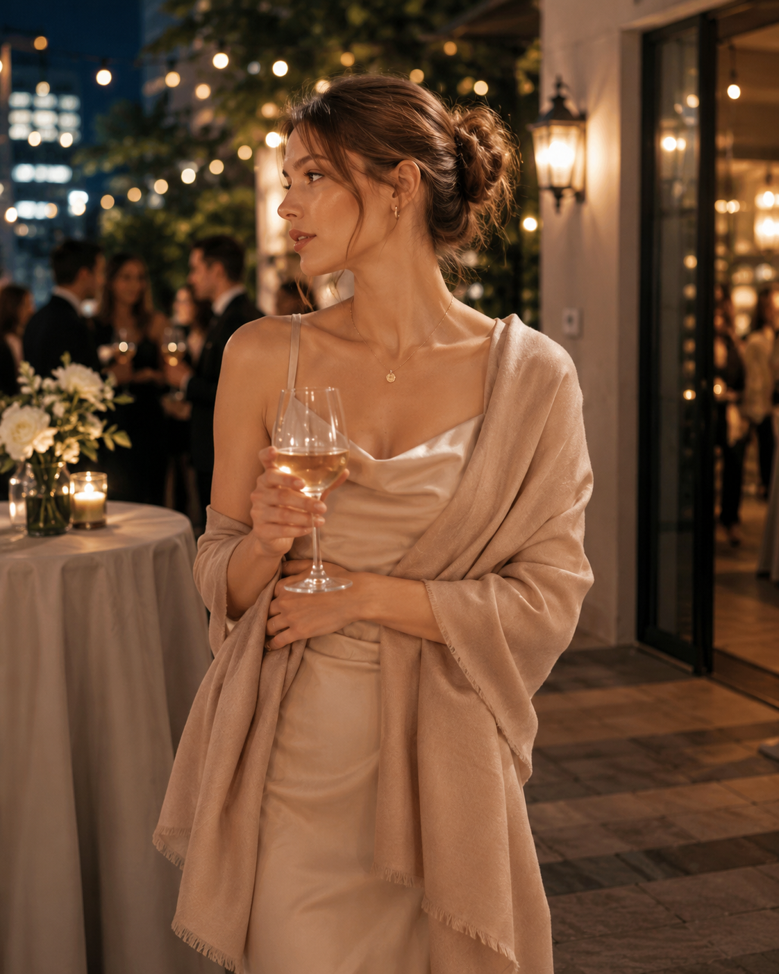 SCARFIGO AirLight Wool Scarf | Lightweight | All-Season | Malibu Dusk