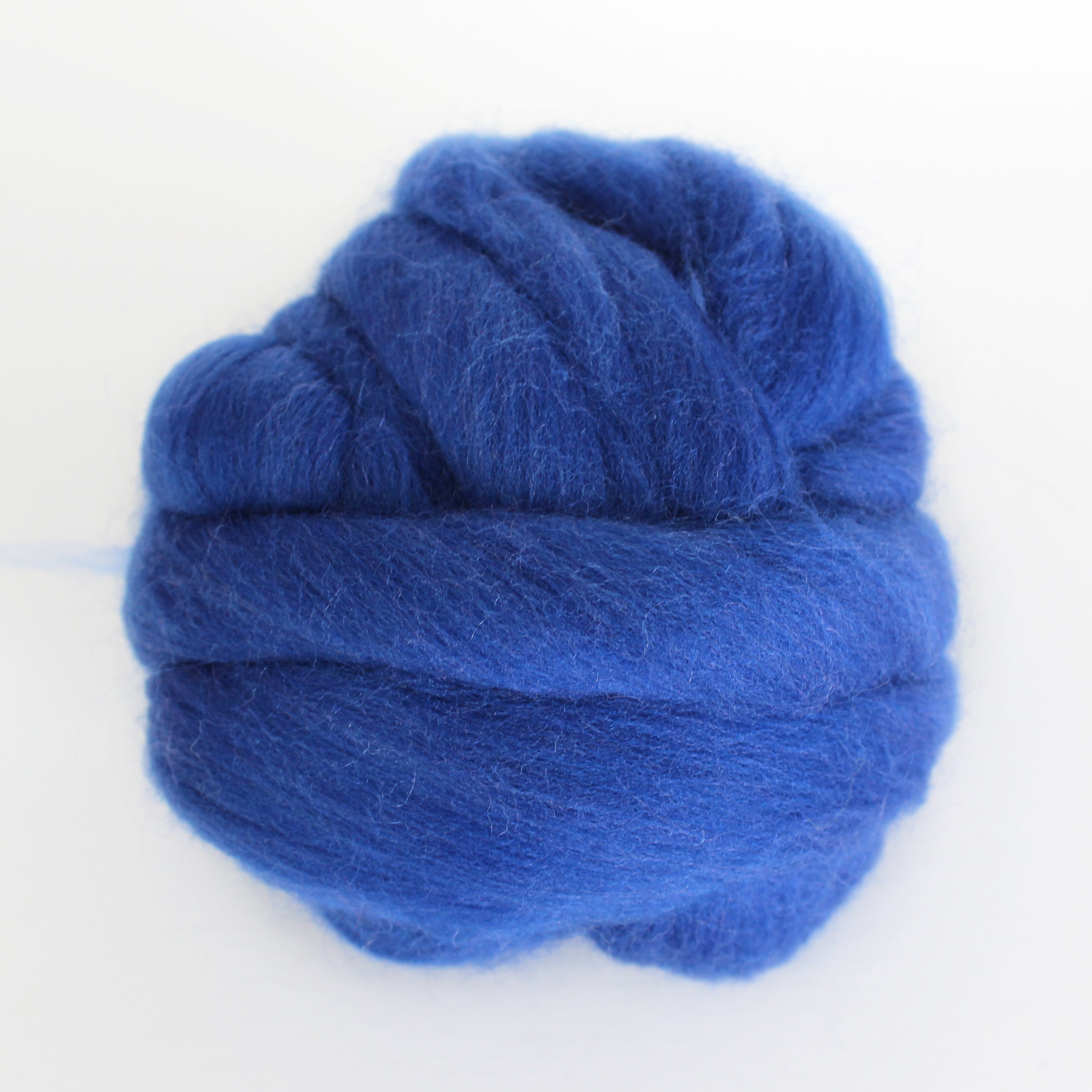 Merino Wool Roving Sapphire EF001