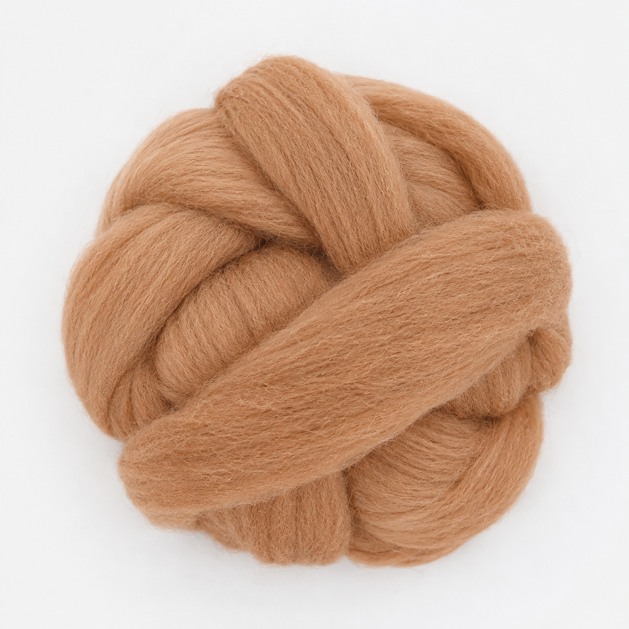 Merino wool roving Sand EF002