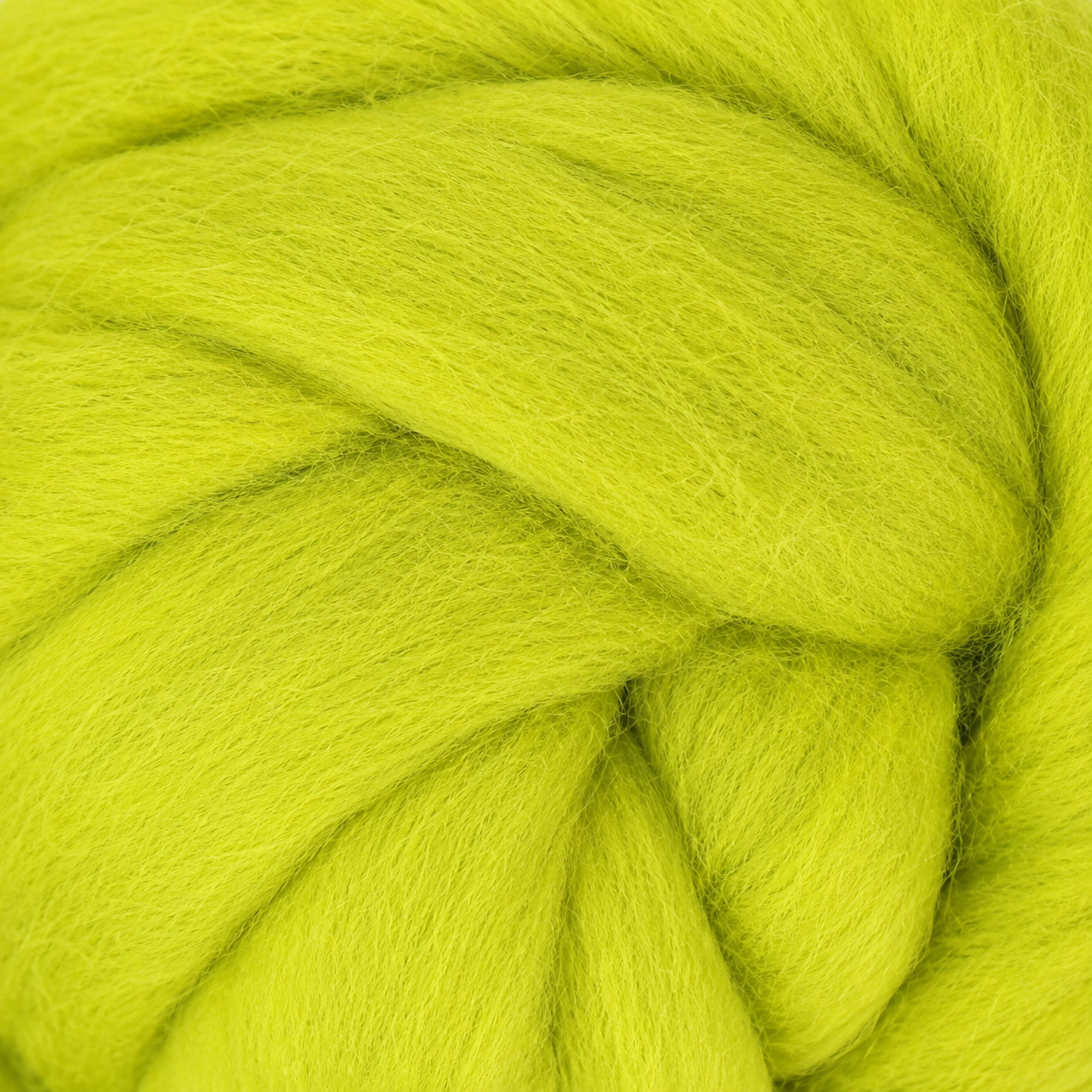 Merino wool top Chartreuse EF003