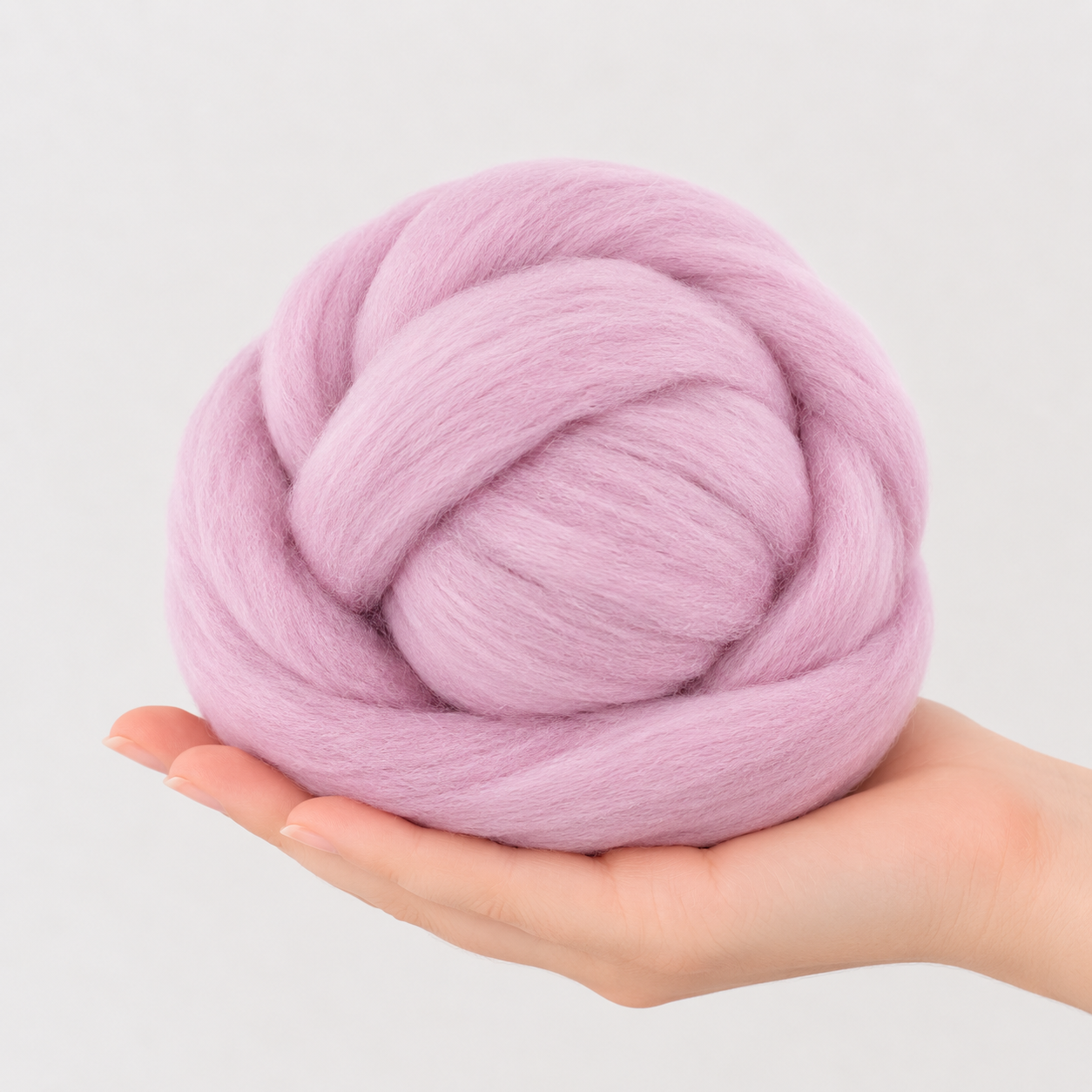 Needle Felting wool Rose EF006
