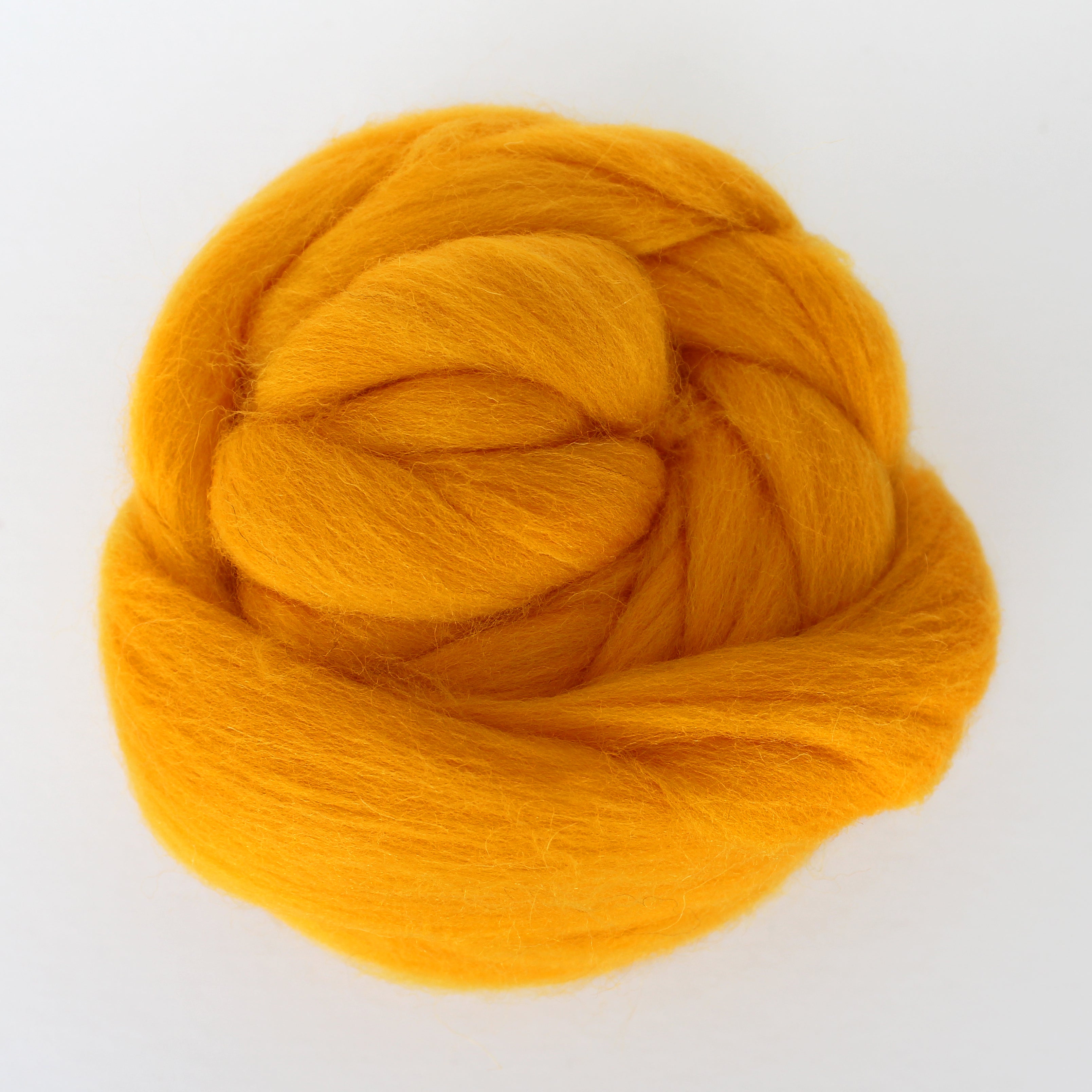 Merino wool roving Honey EF018