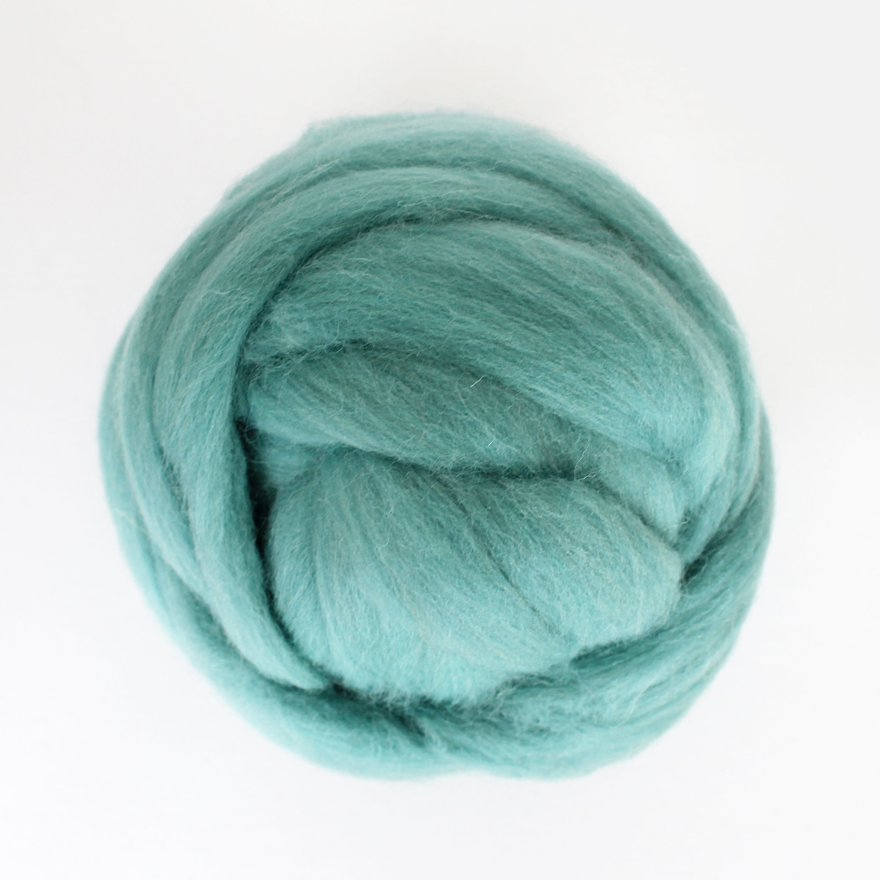 Merino wool roving Sea Glass EF022