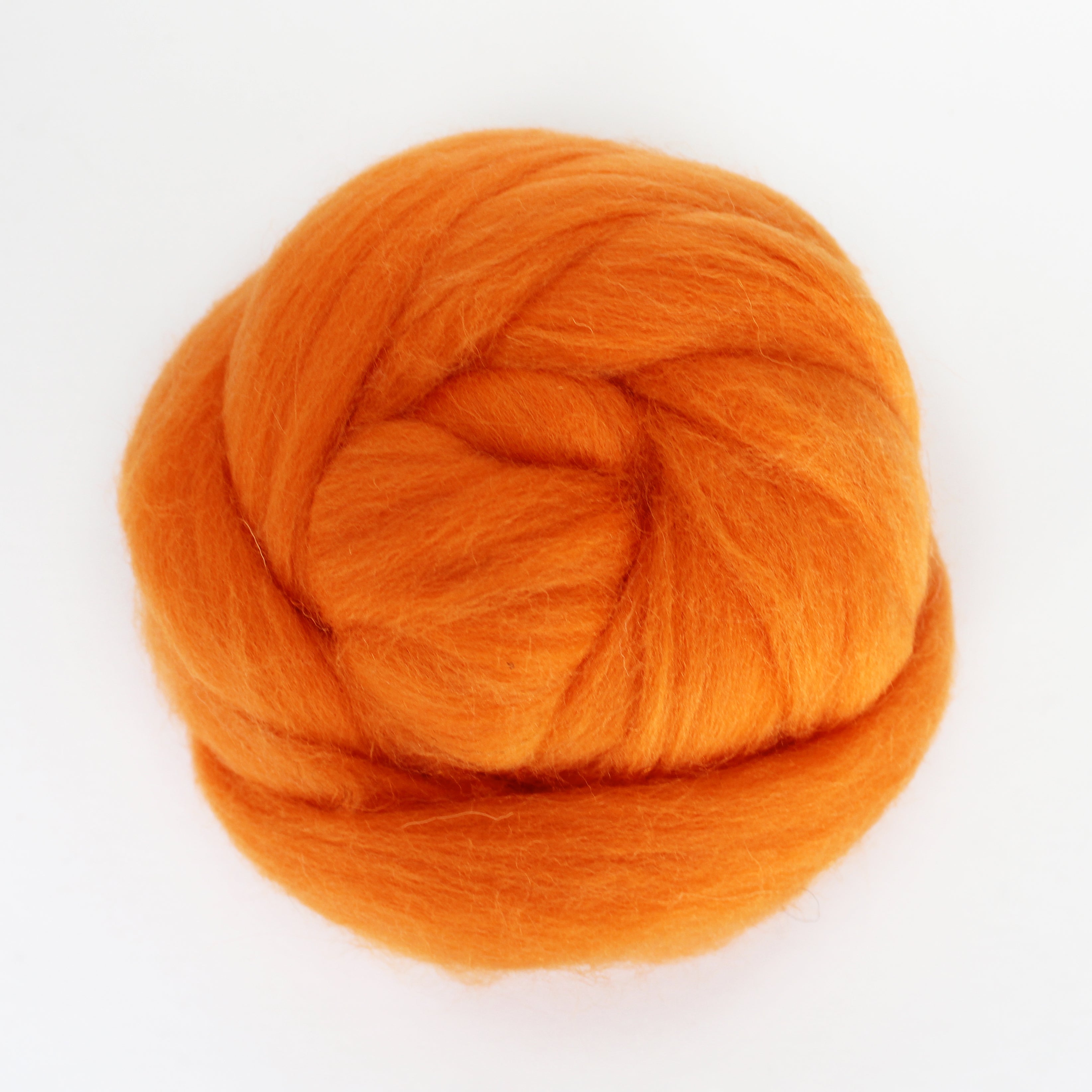 Merino woo roving EF024 Tangelo