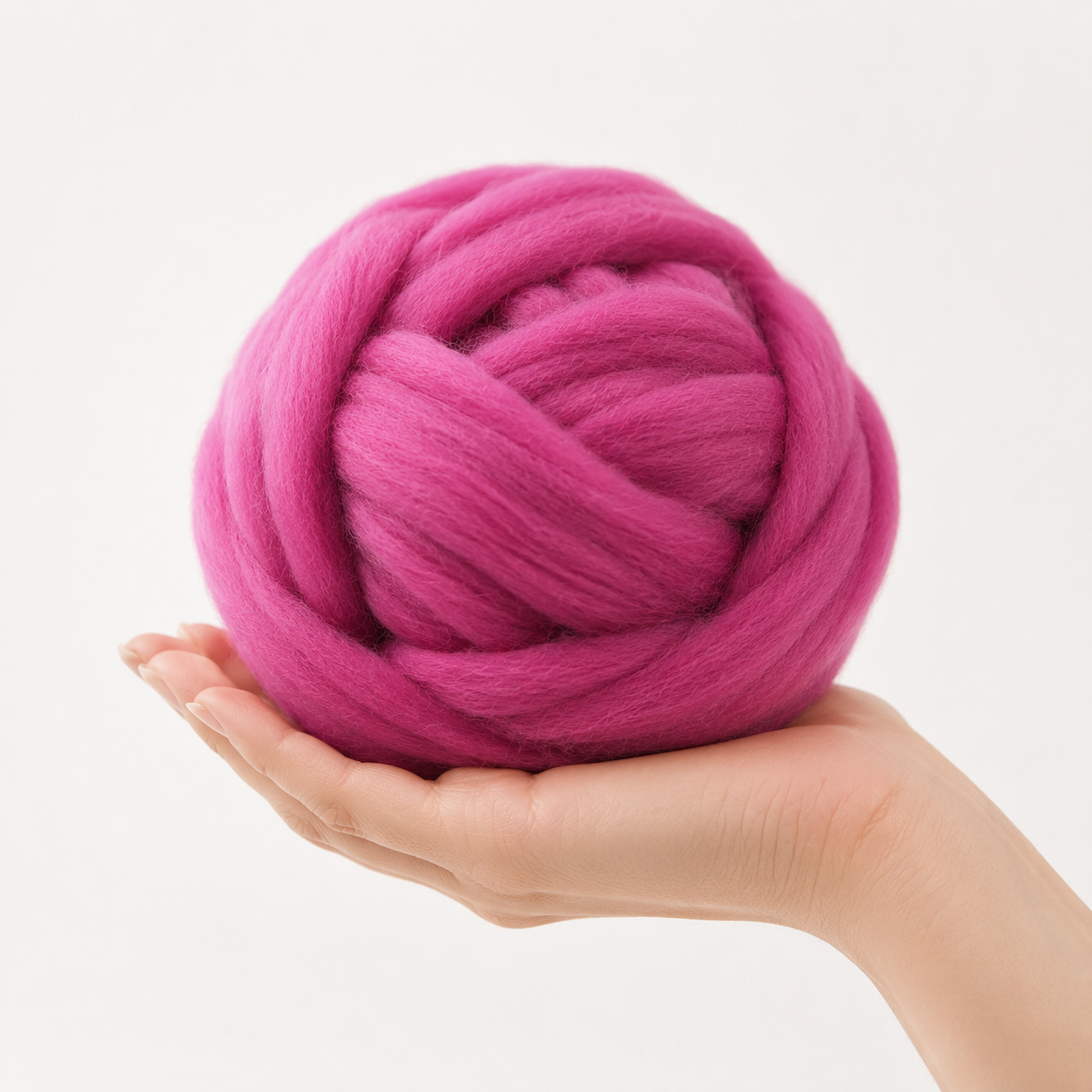 Needle felting wool Cerise EF044