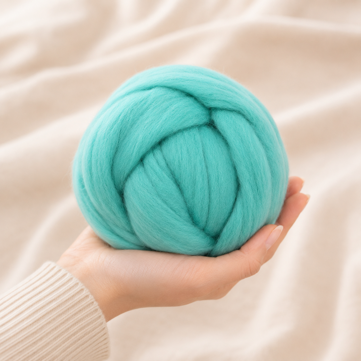 Needle Felting Wool Blue EF075
