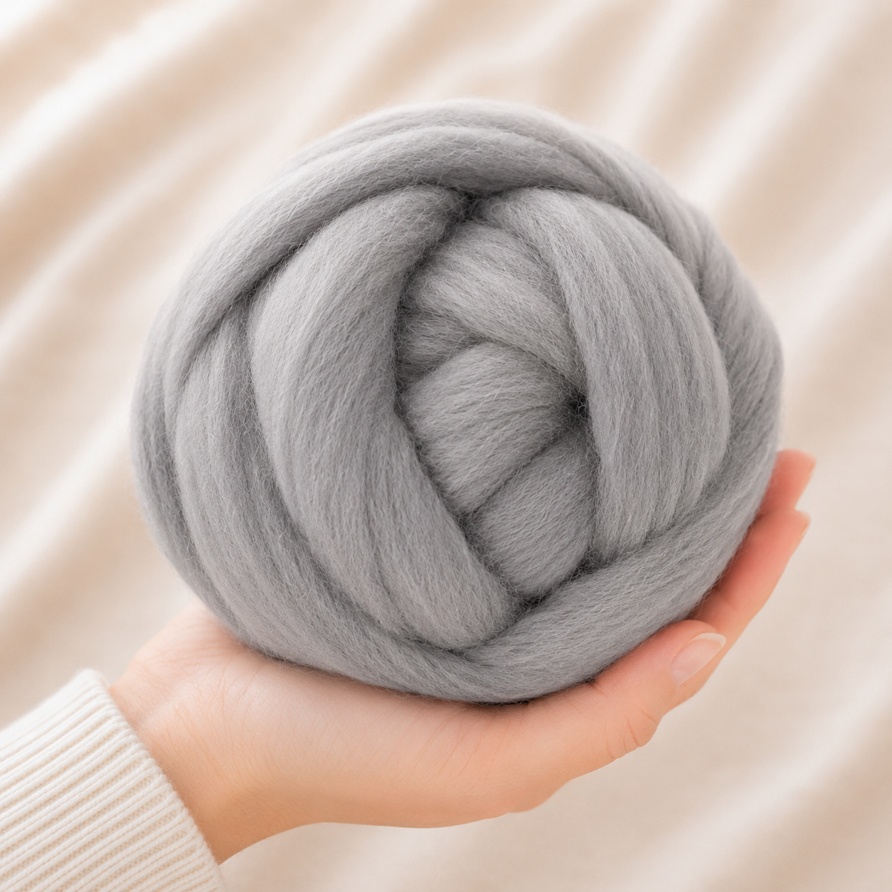 Needle Felting Wool Gainsboro EF078
