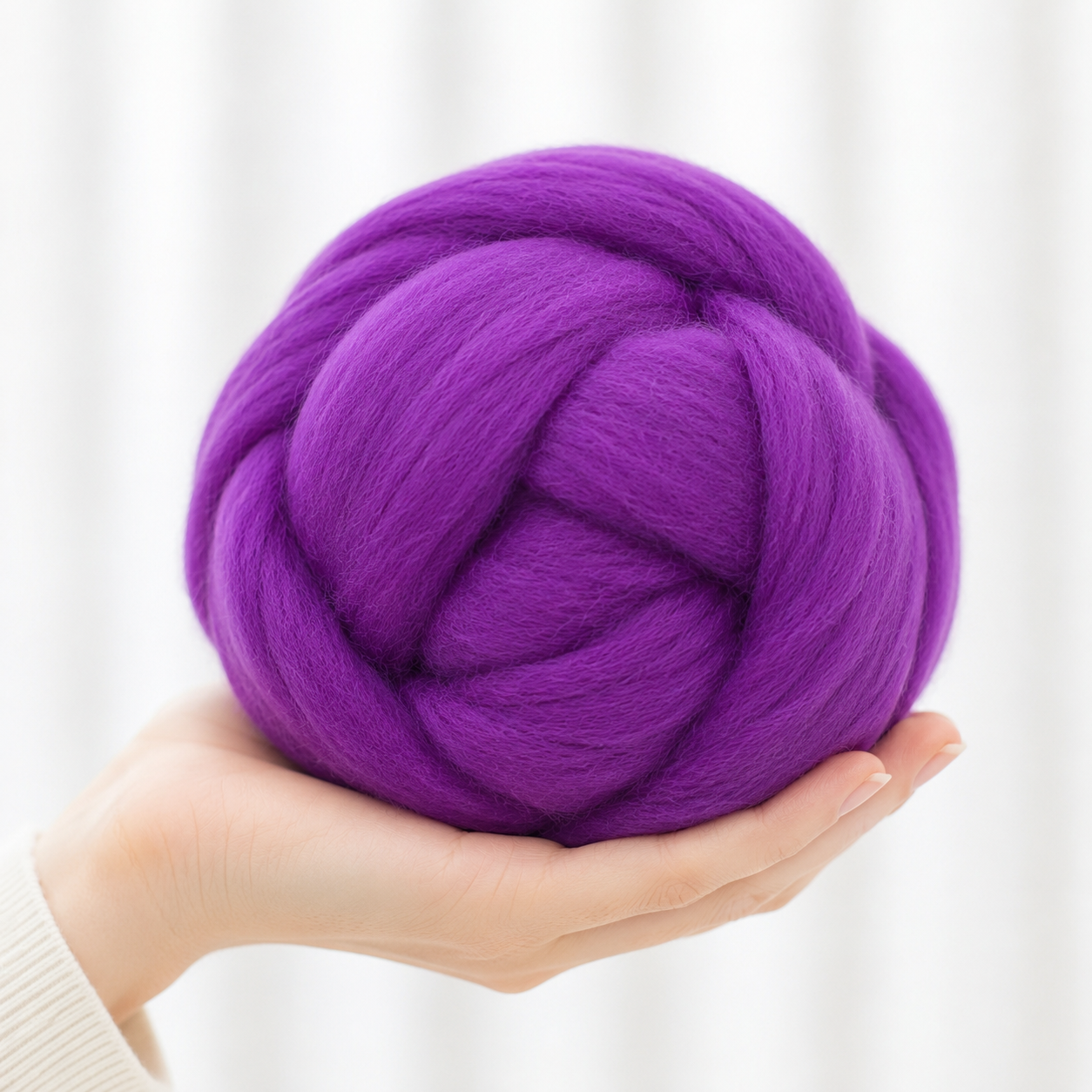 Felting Wool Purple EF085