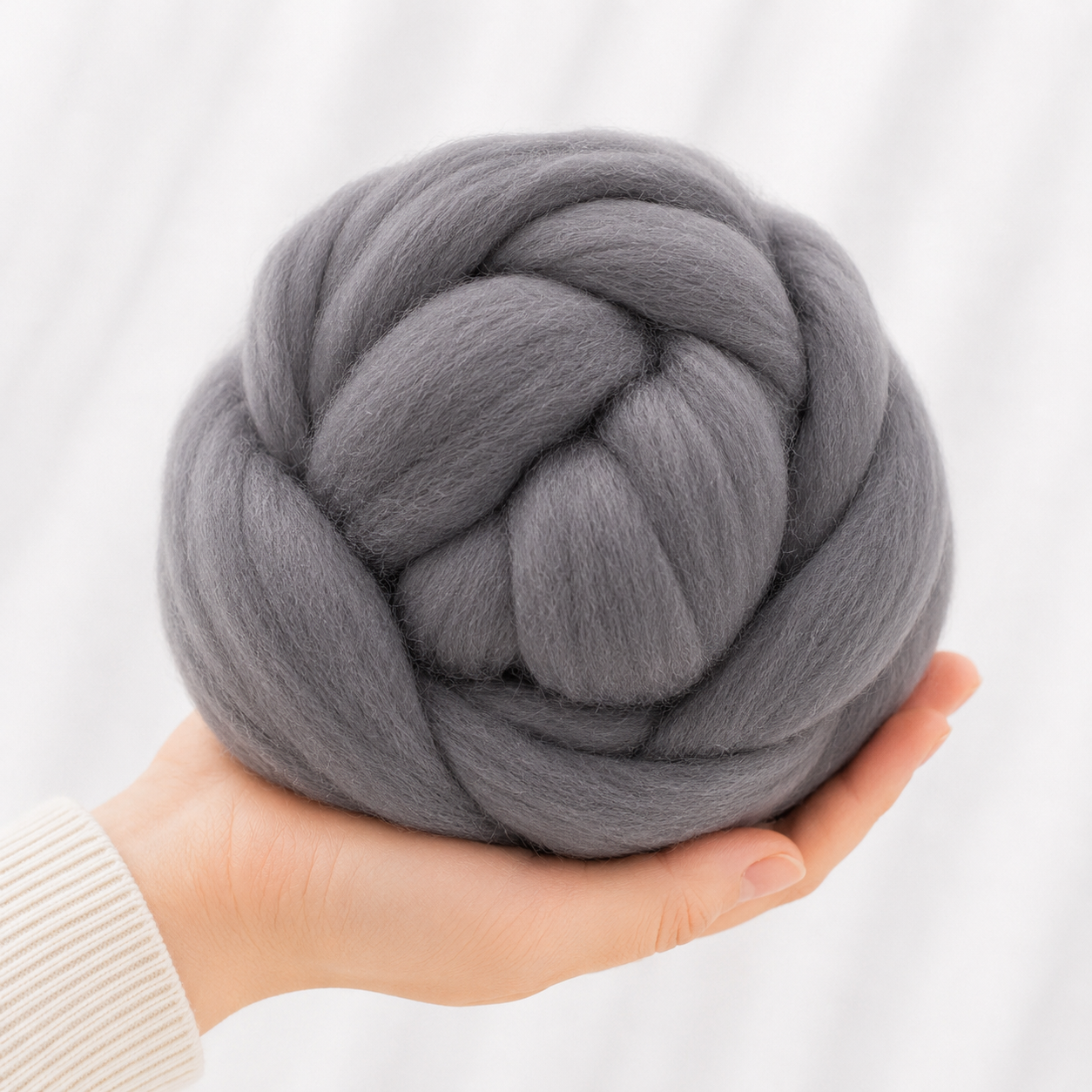 Needle Felting Wool Cloud EF088