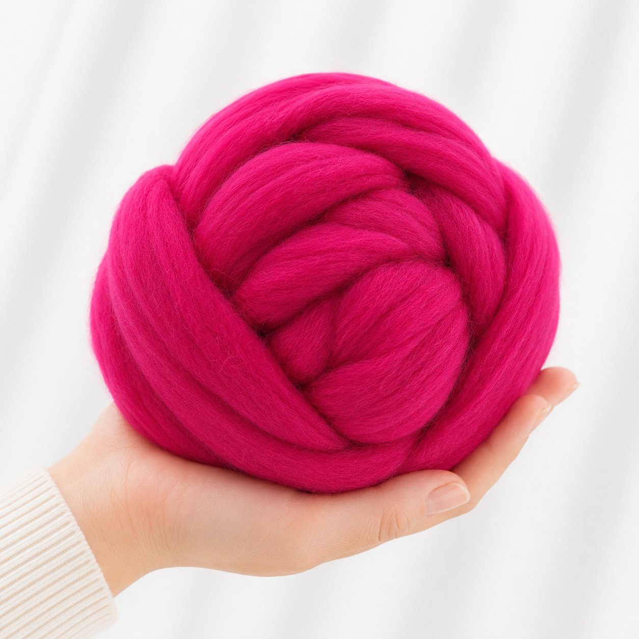 Needle Felting Wool Borderline Pink EF089