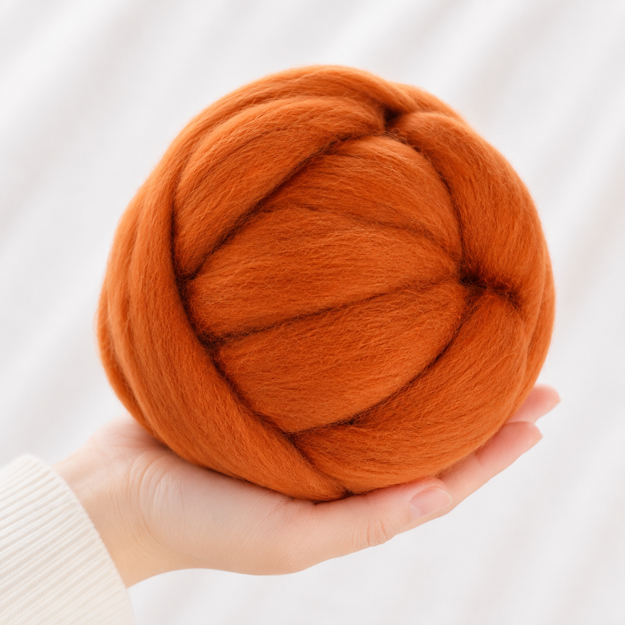 Needle Felting Wool Rust EF092