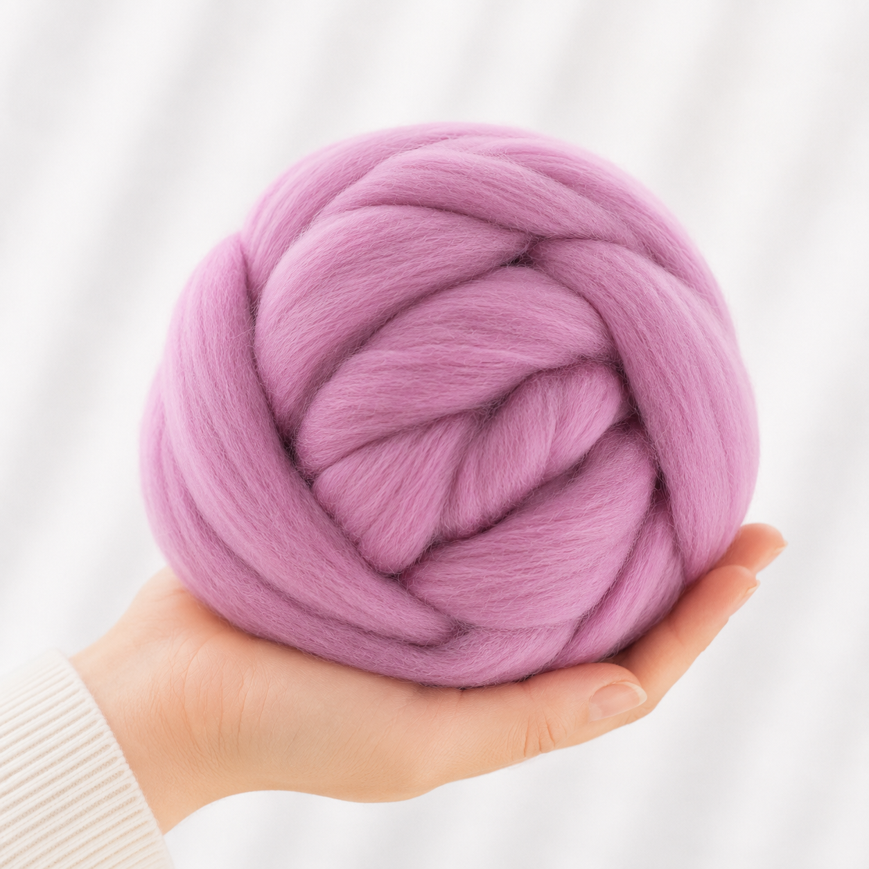 Needle Felting Wool Foxy Pink EF093