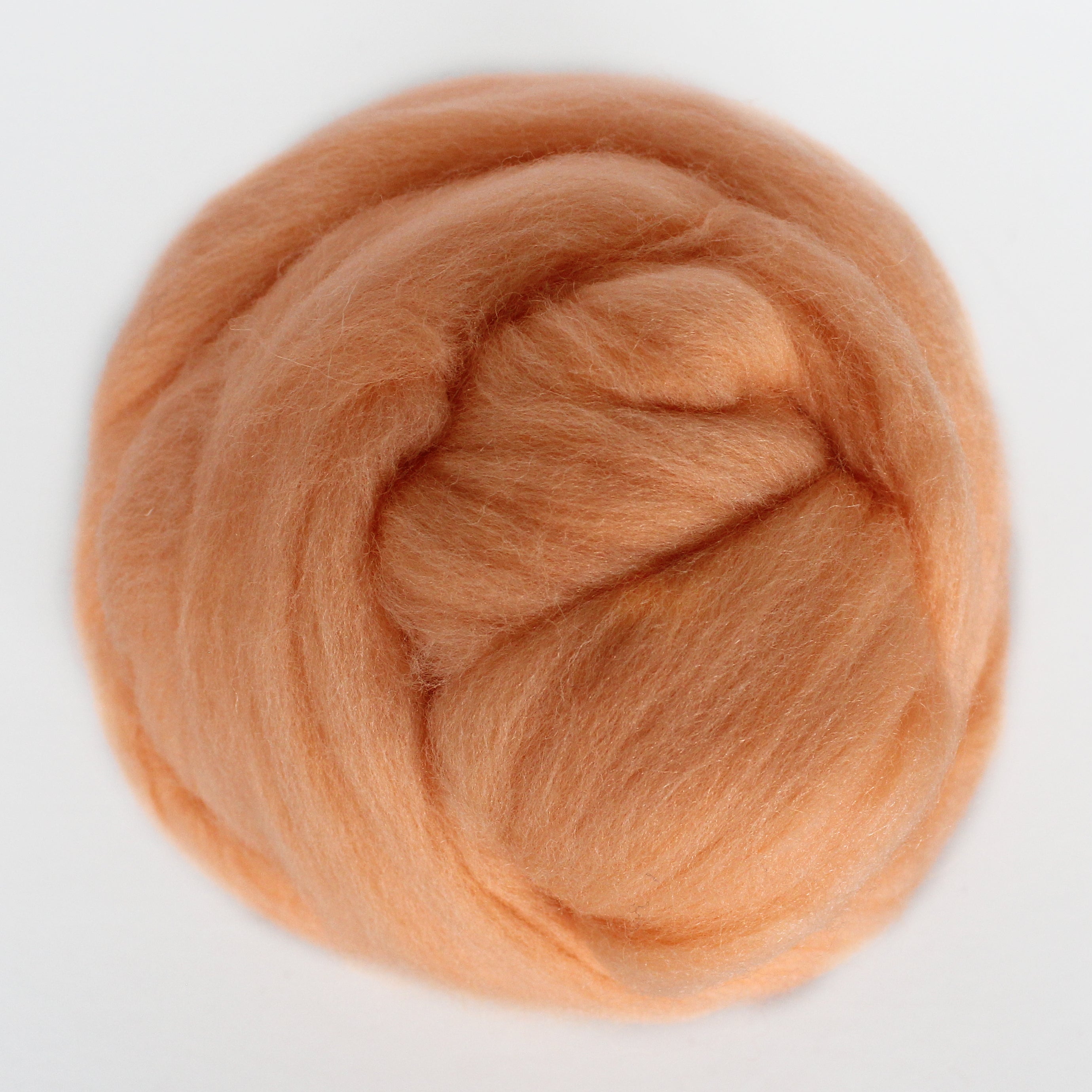 Merino Wool Roving Mango 2 EF099