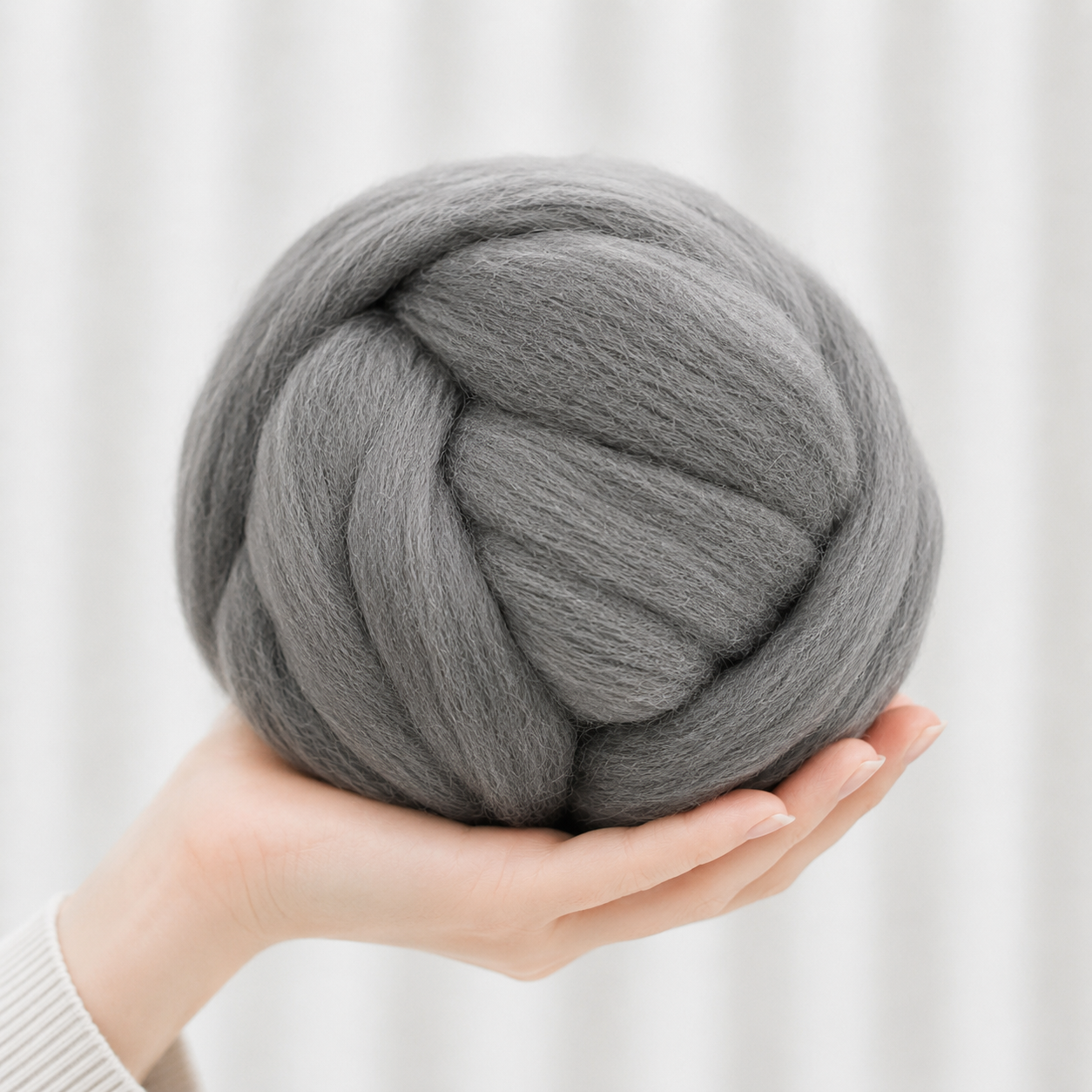 Needle Felting Wool Nickel EF105