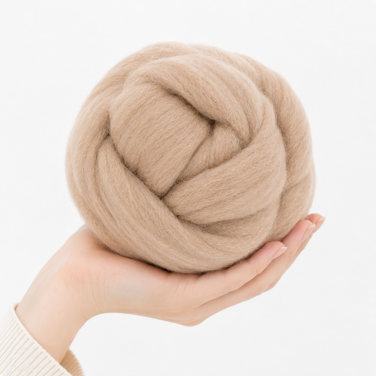 Needle Felting Wool Buttermilk EF108