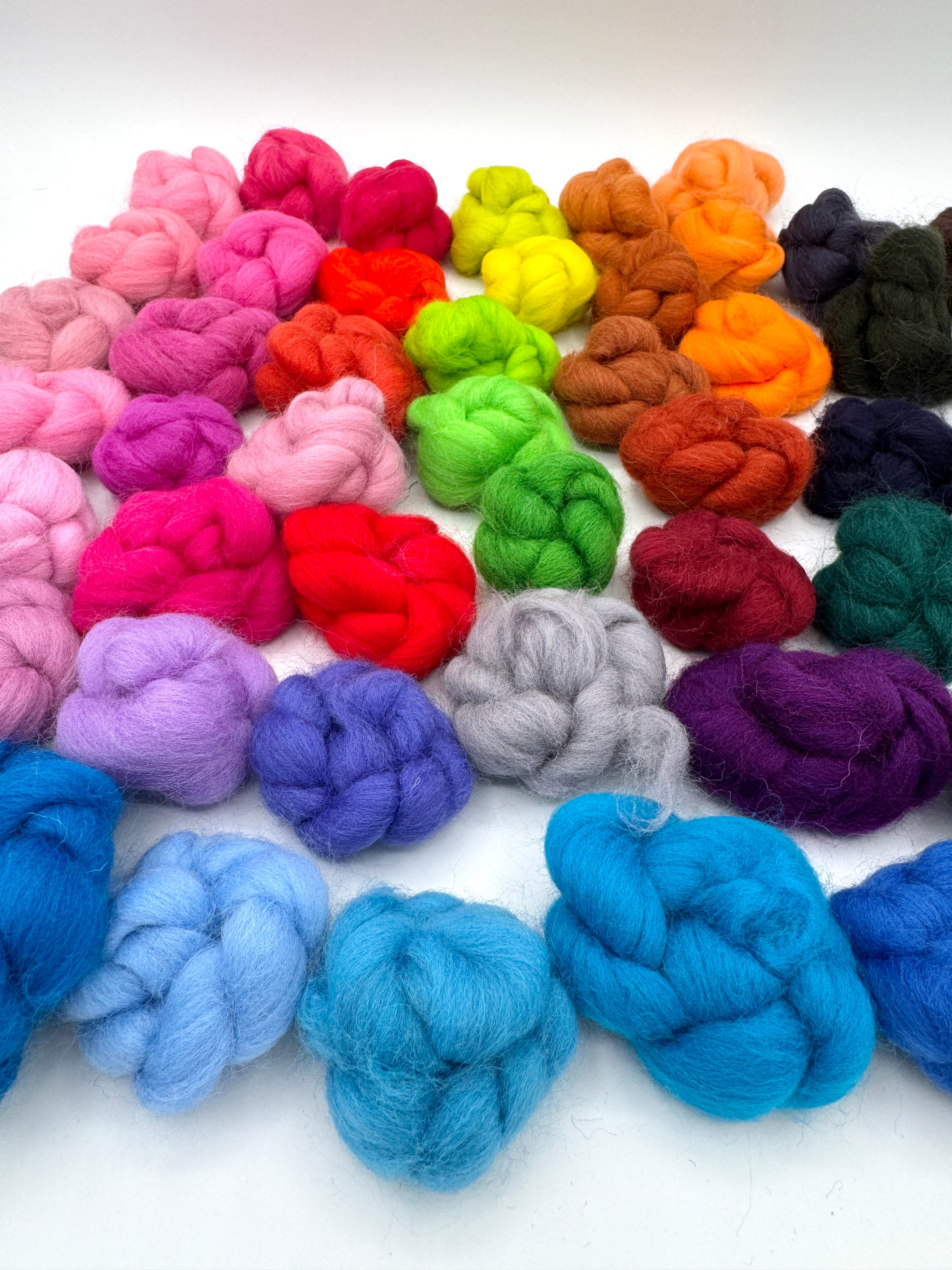 Wool fiber Fiber palette 100 EFKIT100