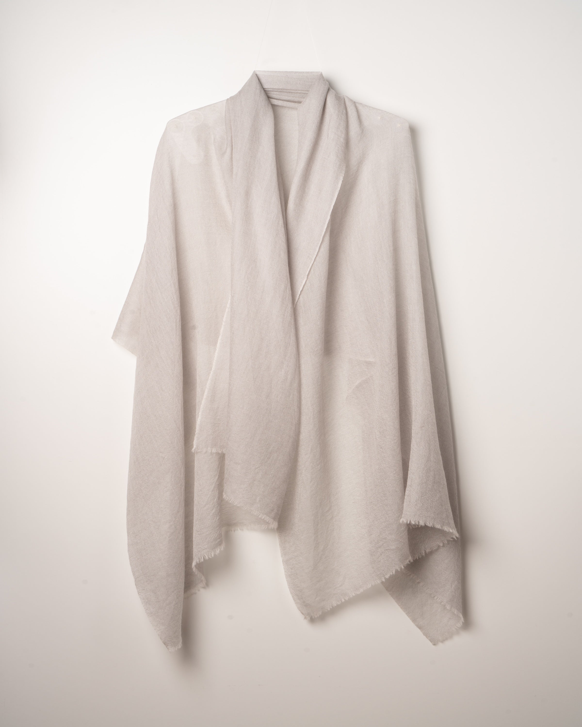 SCARFIGO AirLight Wool Scarf | Lightweight | All-Season | Monterey Fog