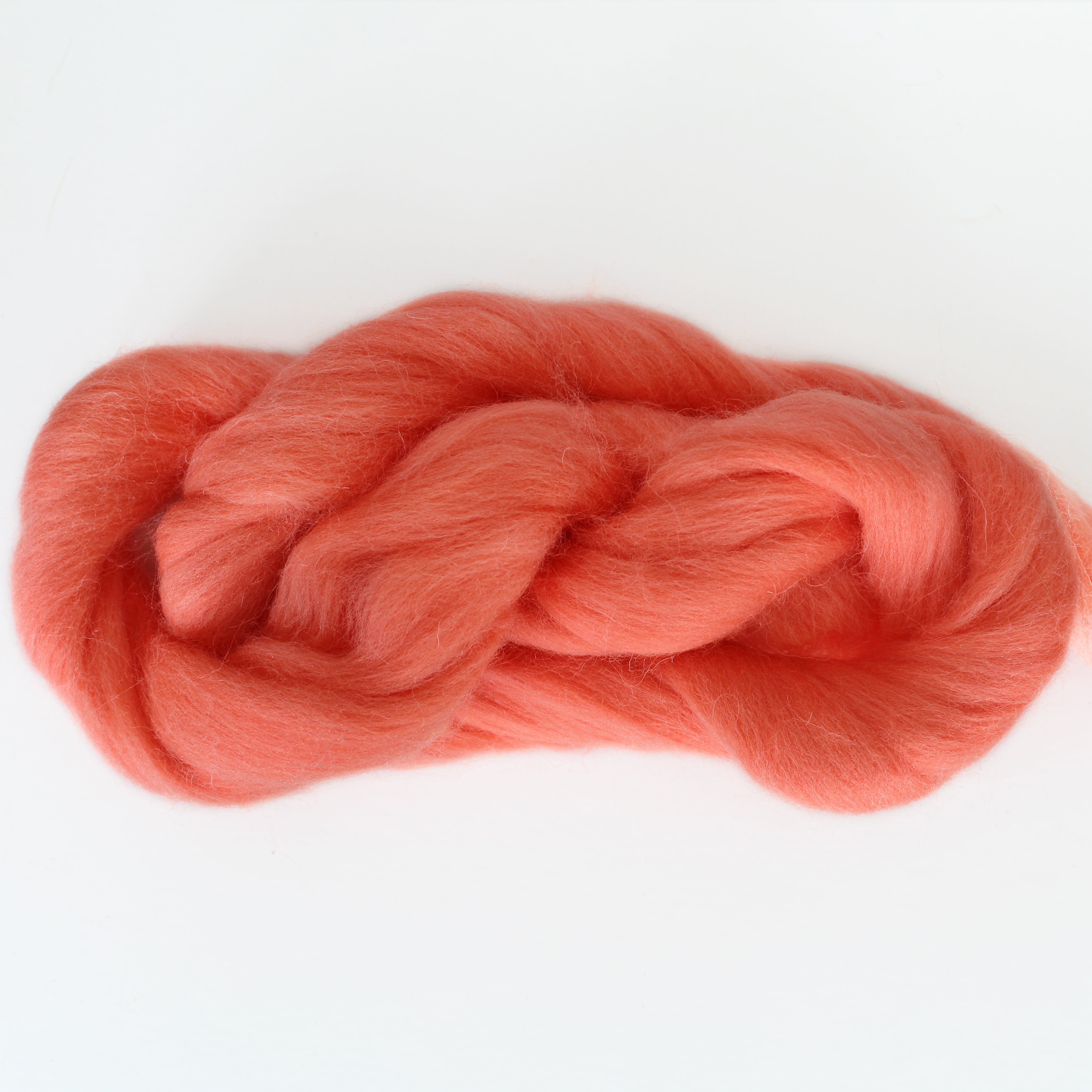 MERINO WOOL ROVING CINNAMON